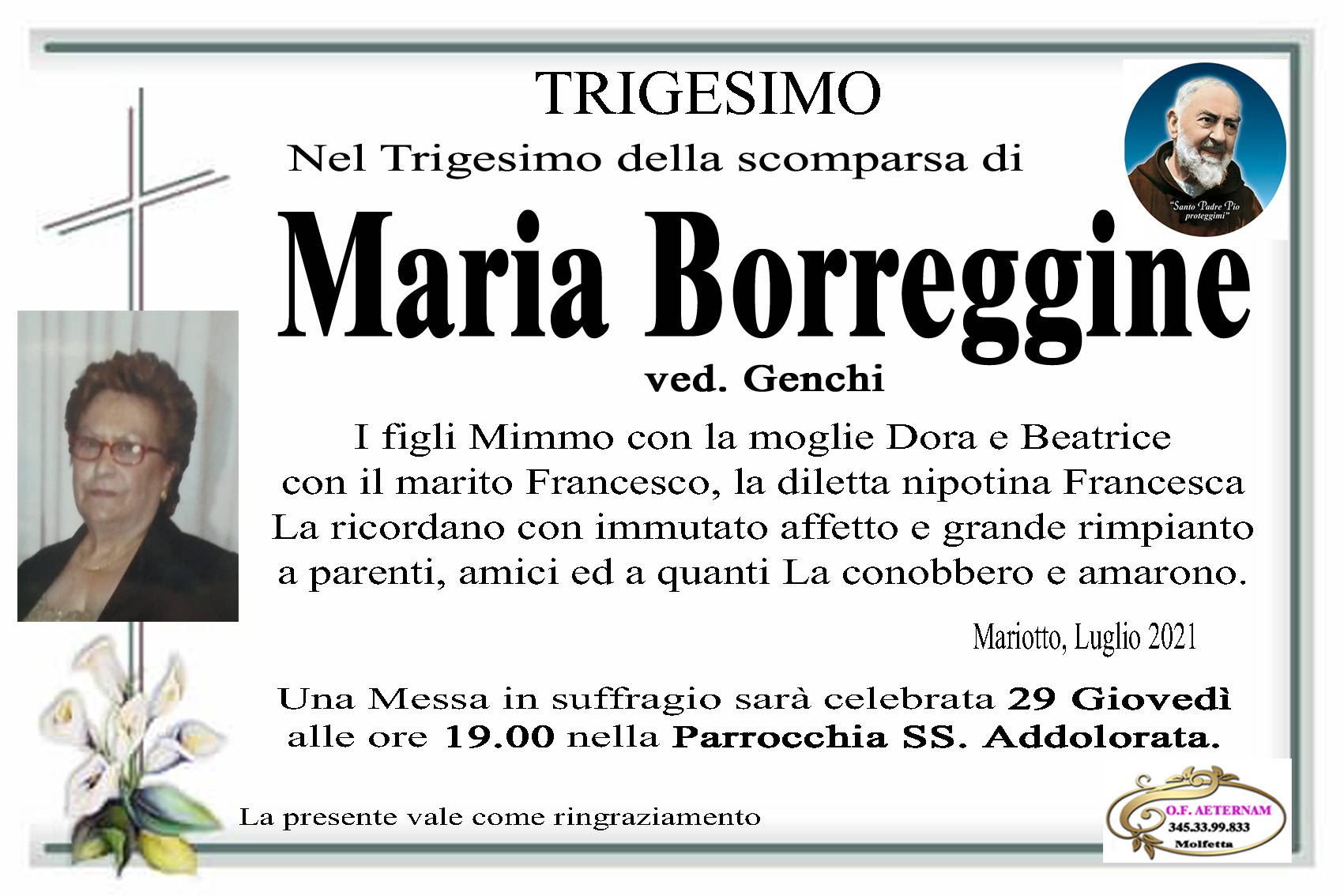 Maria Borreggine