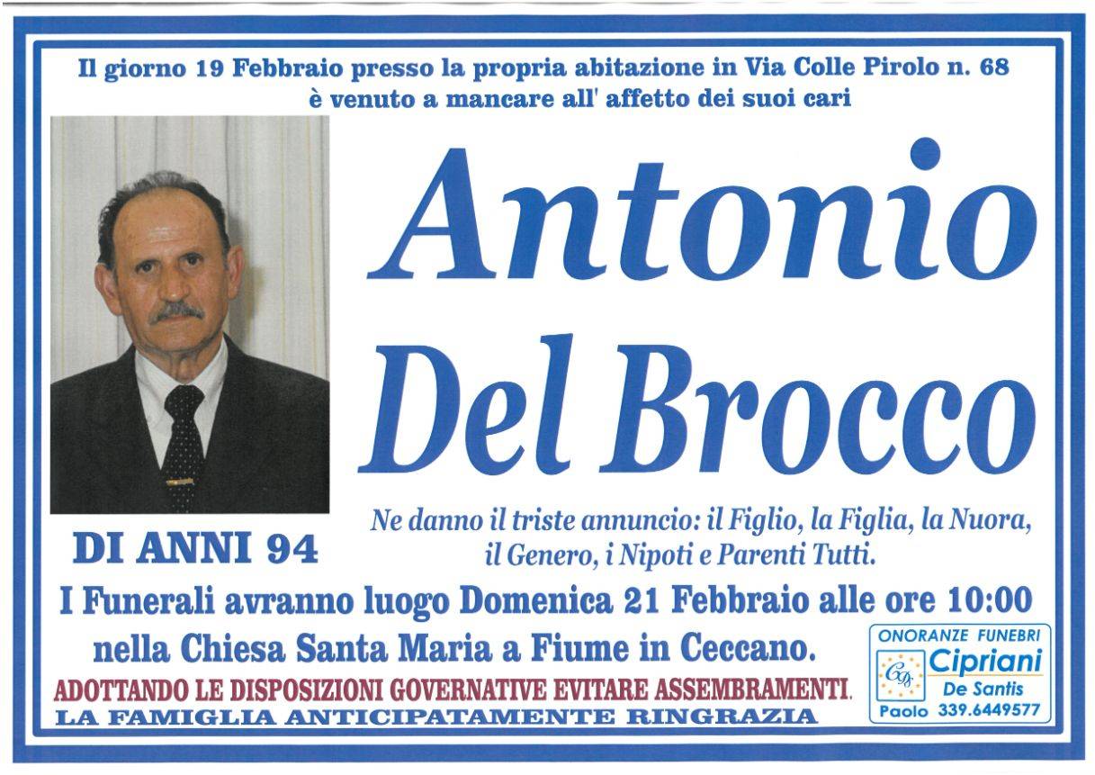Antonio Del Brocco