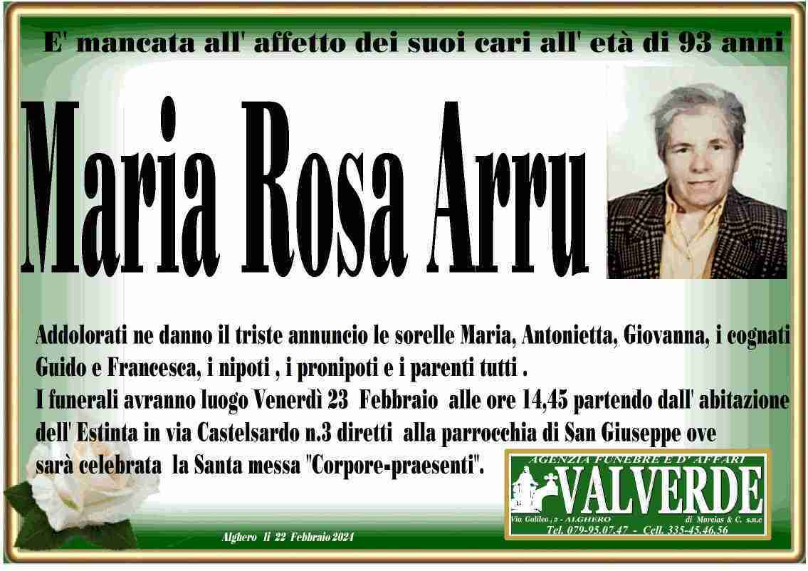 Maria Rosa Arru