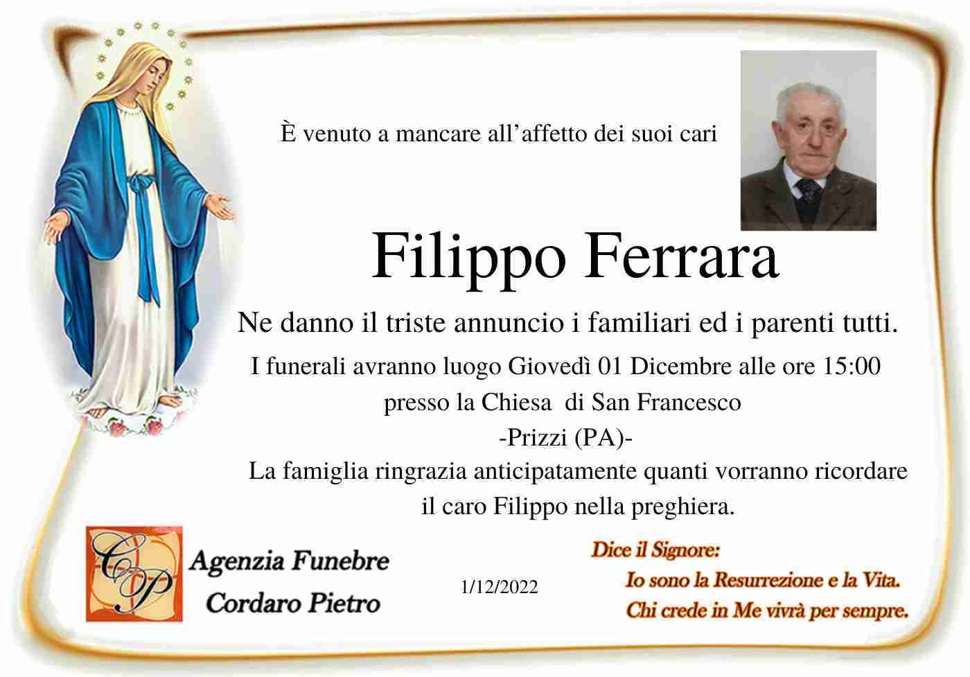 Filippo Ferrara
