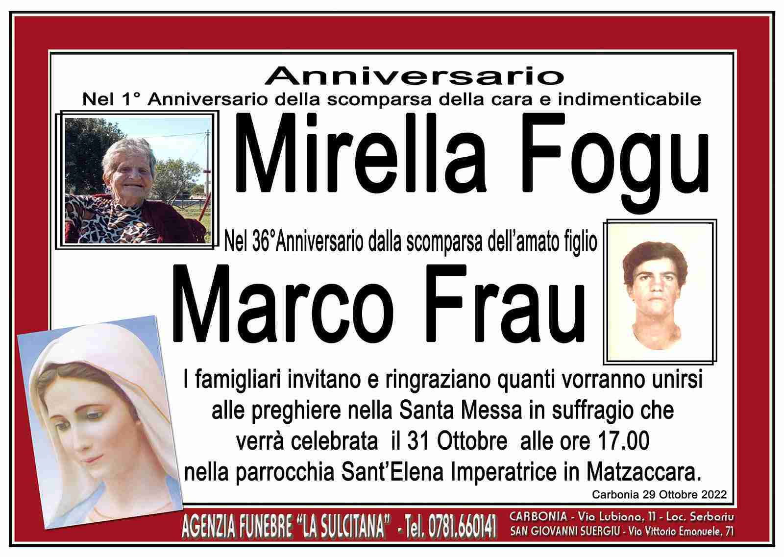 Mirella Fogu e Marco Frau