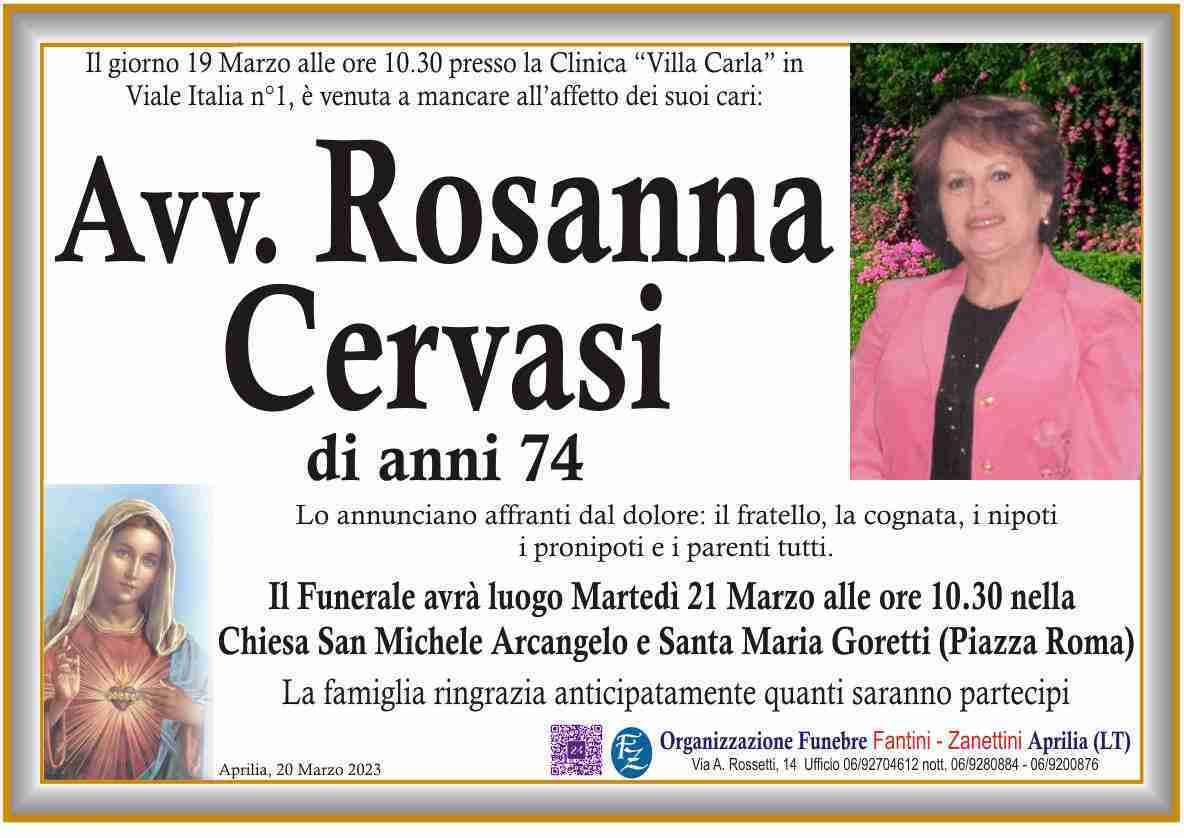 Rosanna Cervasi