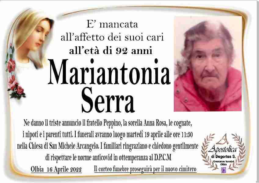 Mariantonia Serra