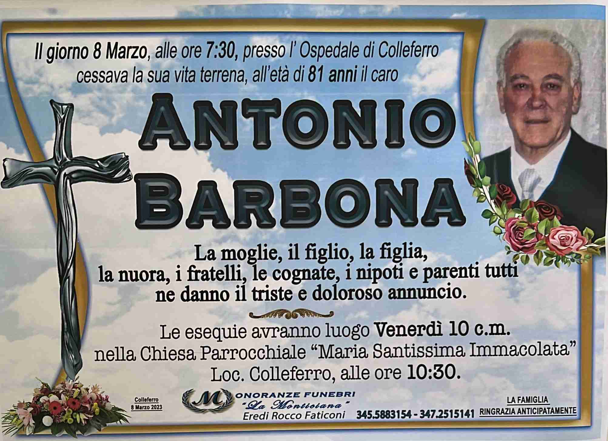 Antonio Barbona