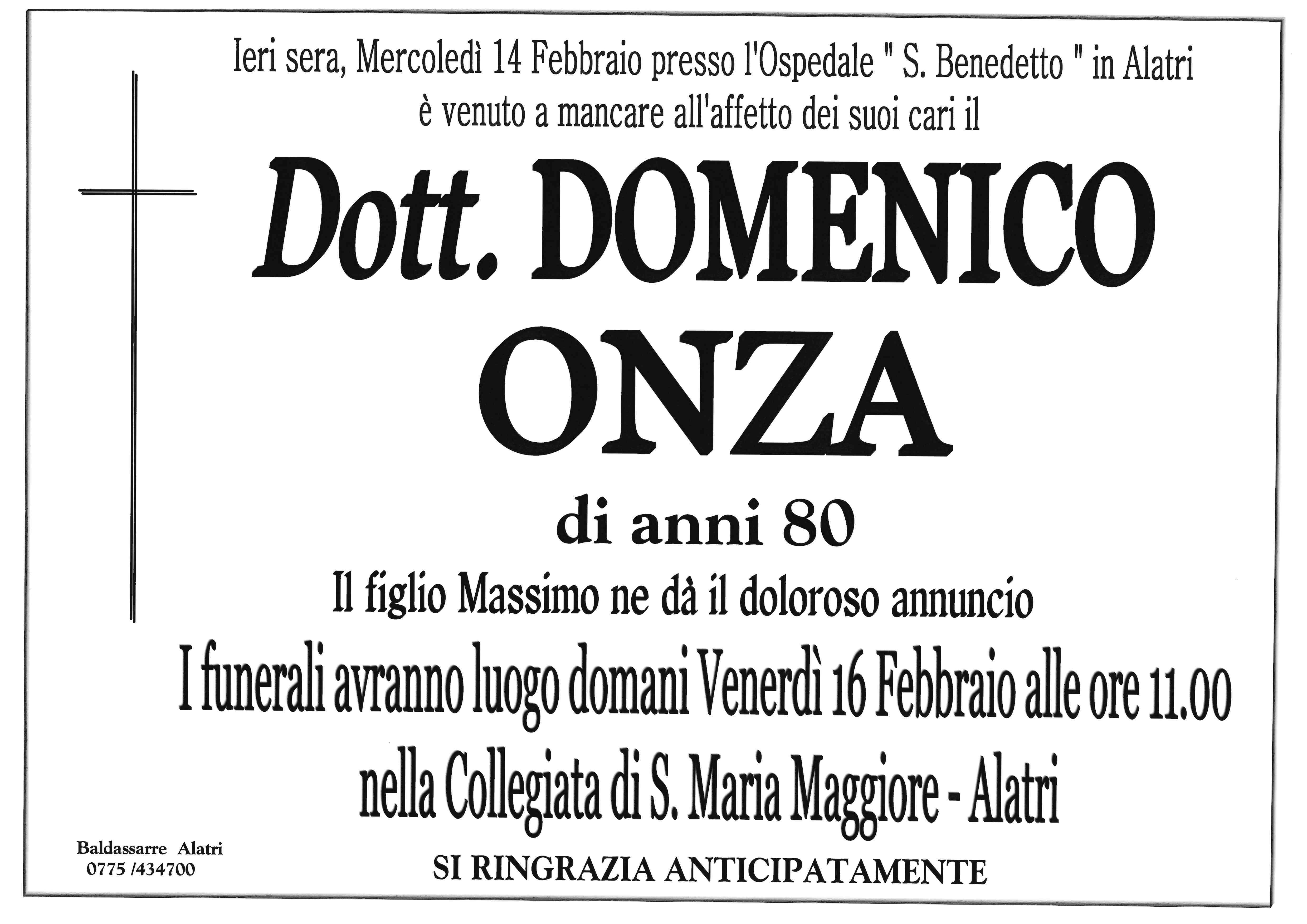 Domenico  Onza