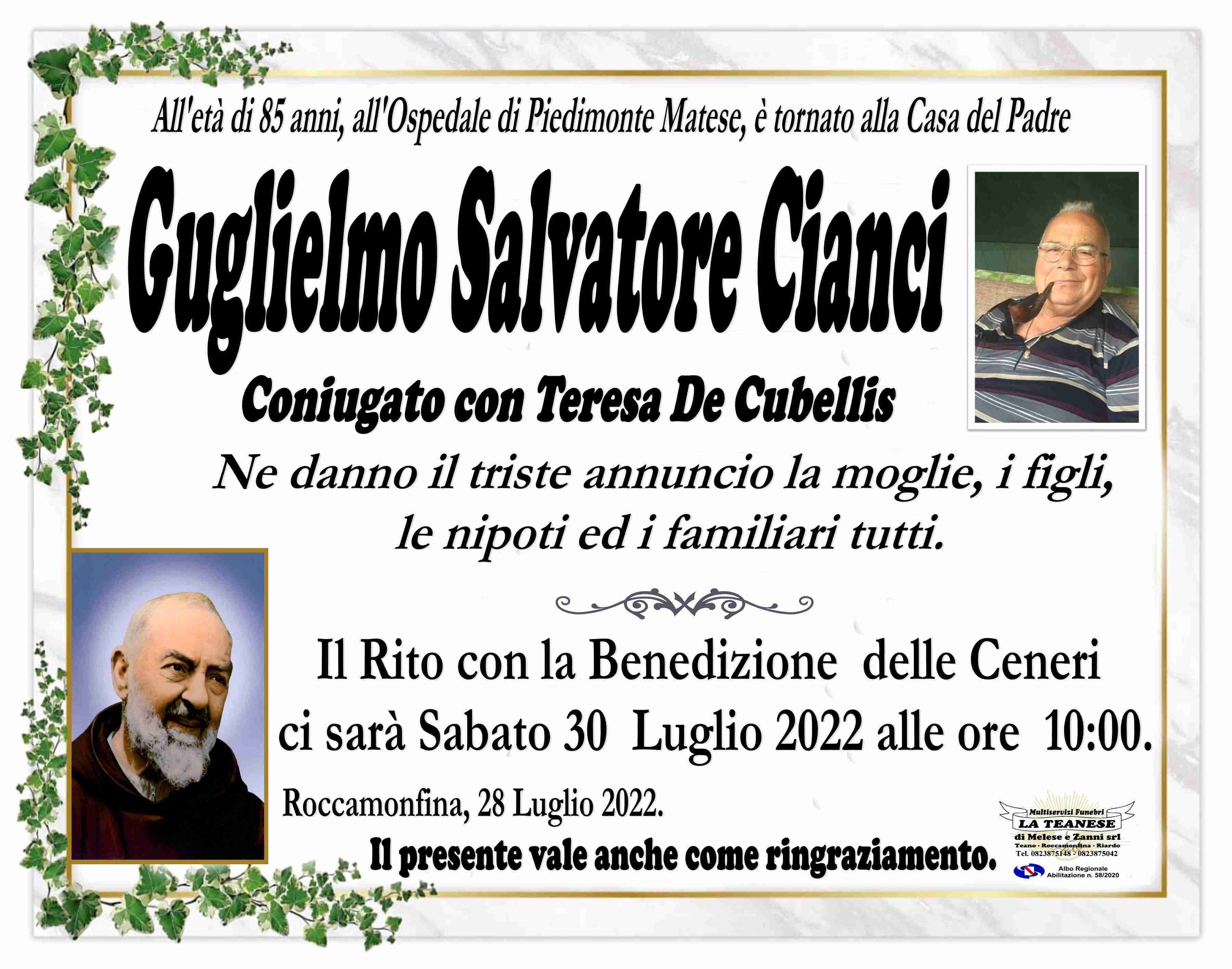Guglielmo Salvatore Cianci