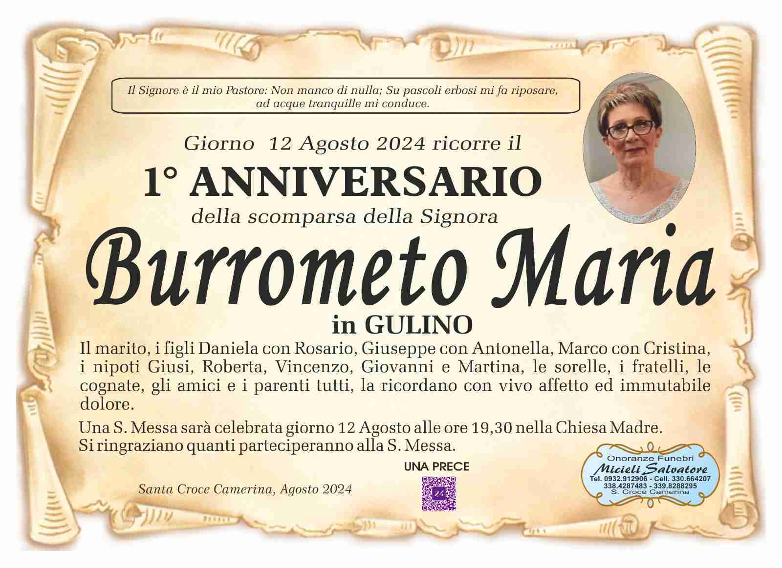 Maria Burrometo