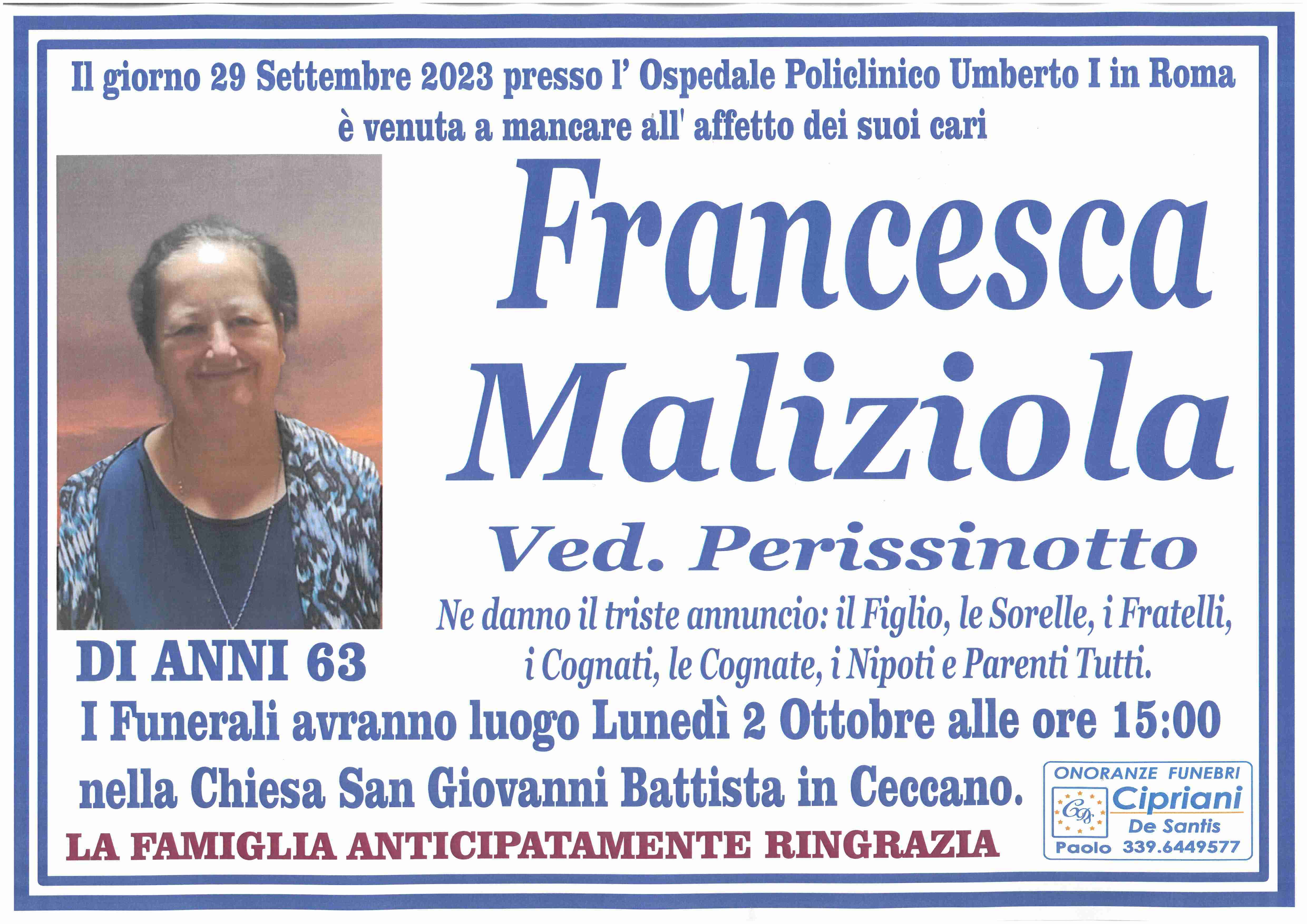 Francesca Maliziola