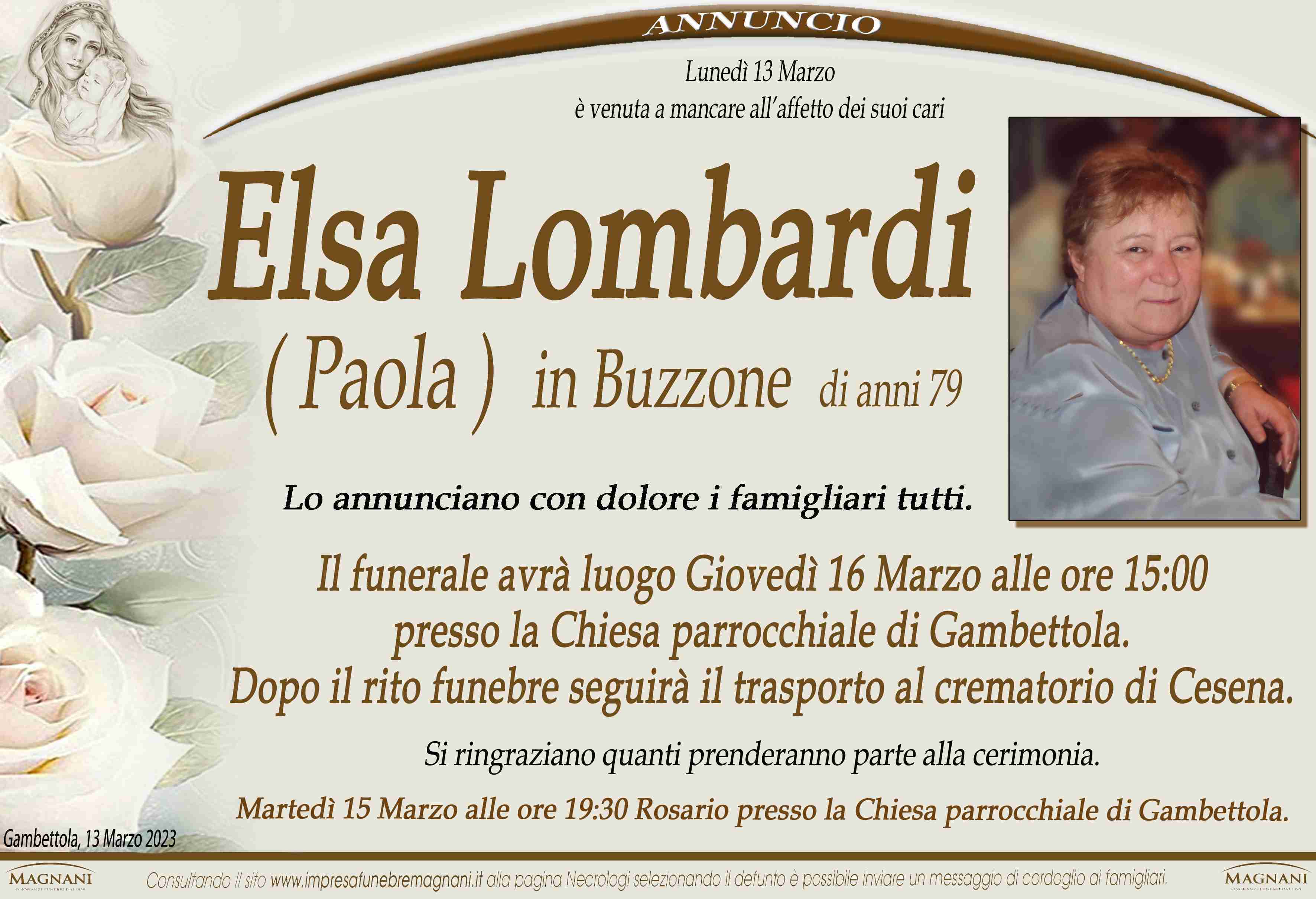 Elsa Lombardi