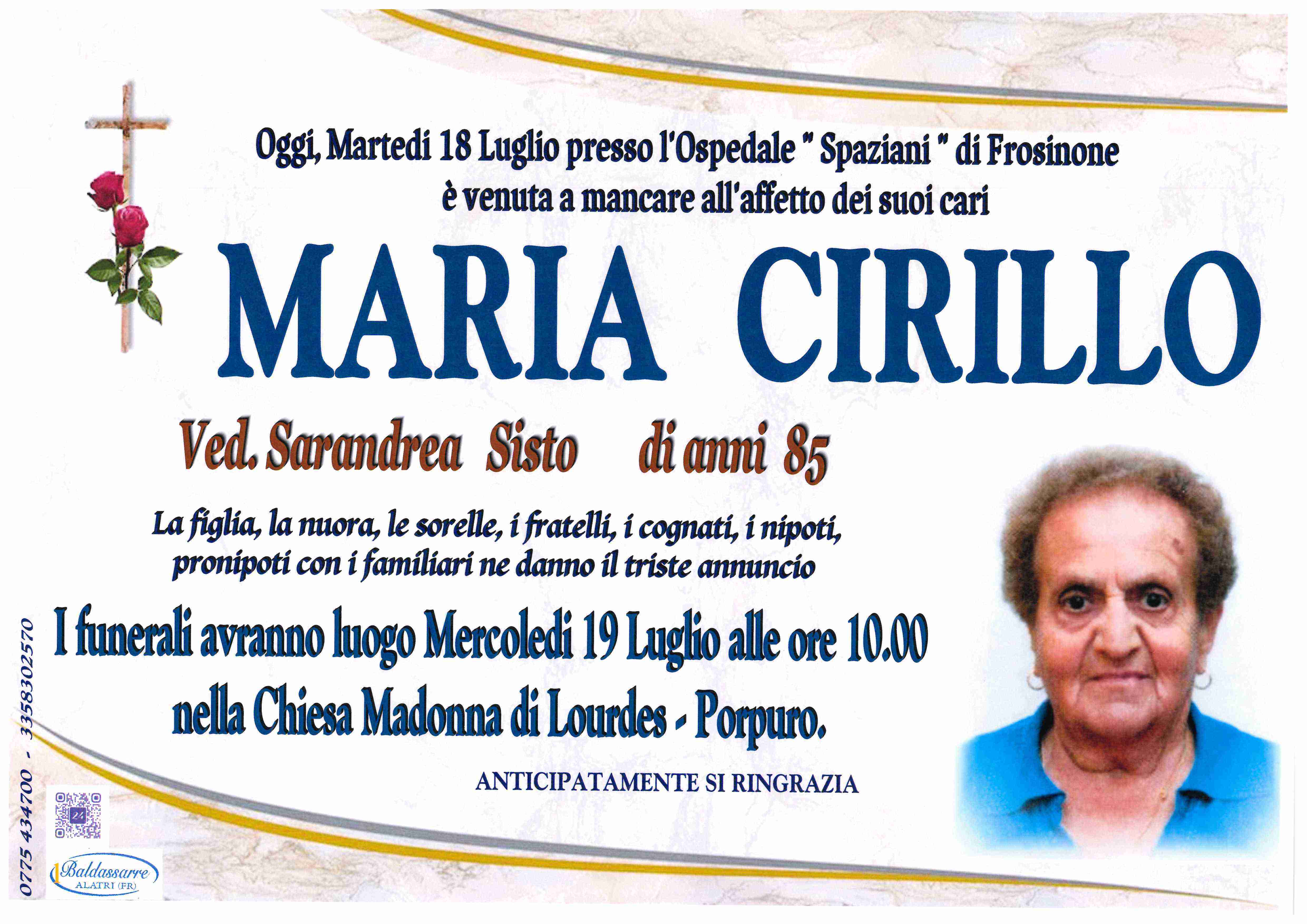 Maria Cirillo