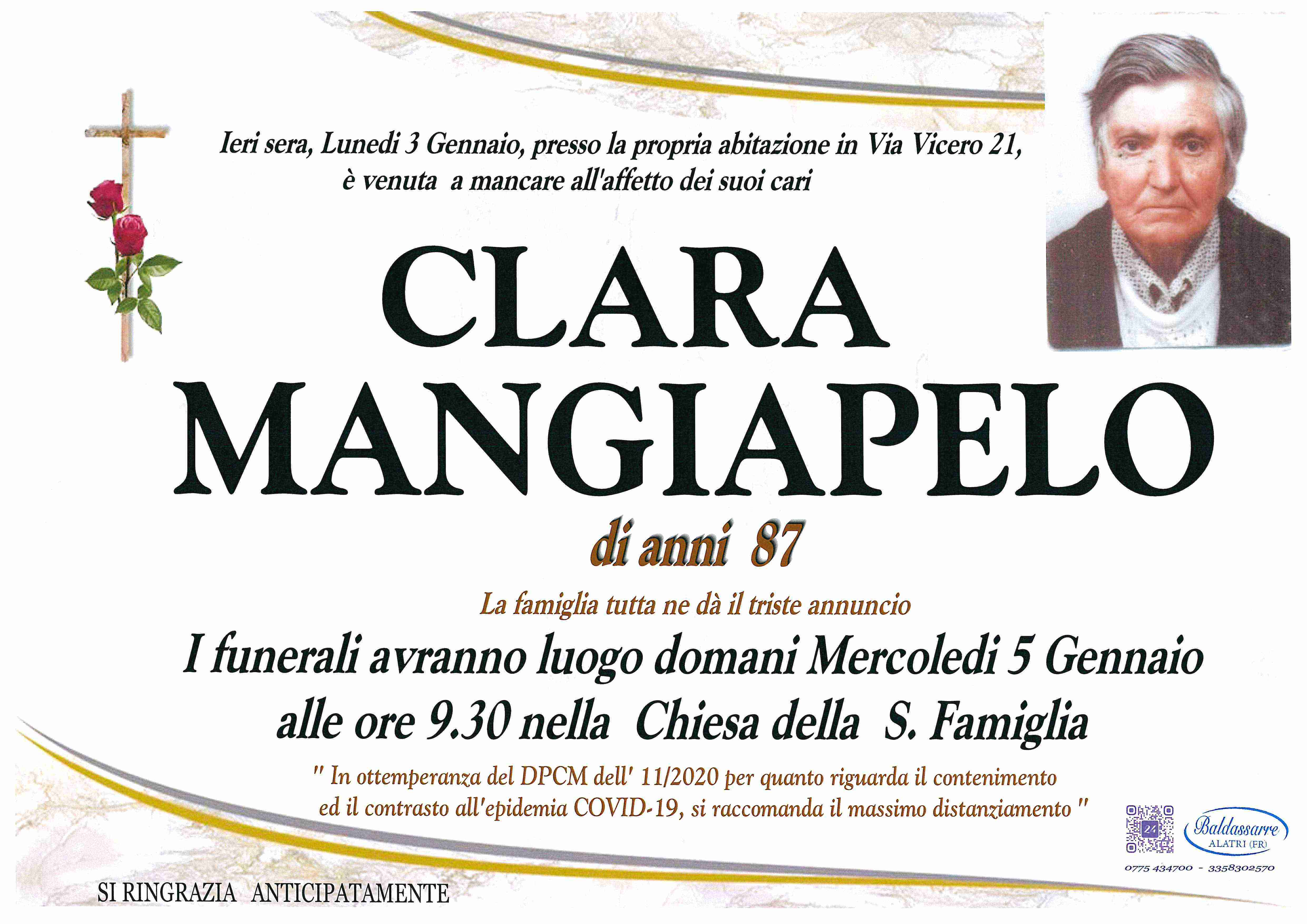 Clara Mangiapelo