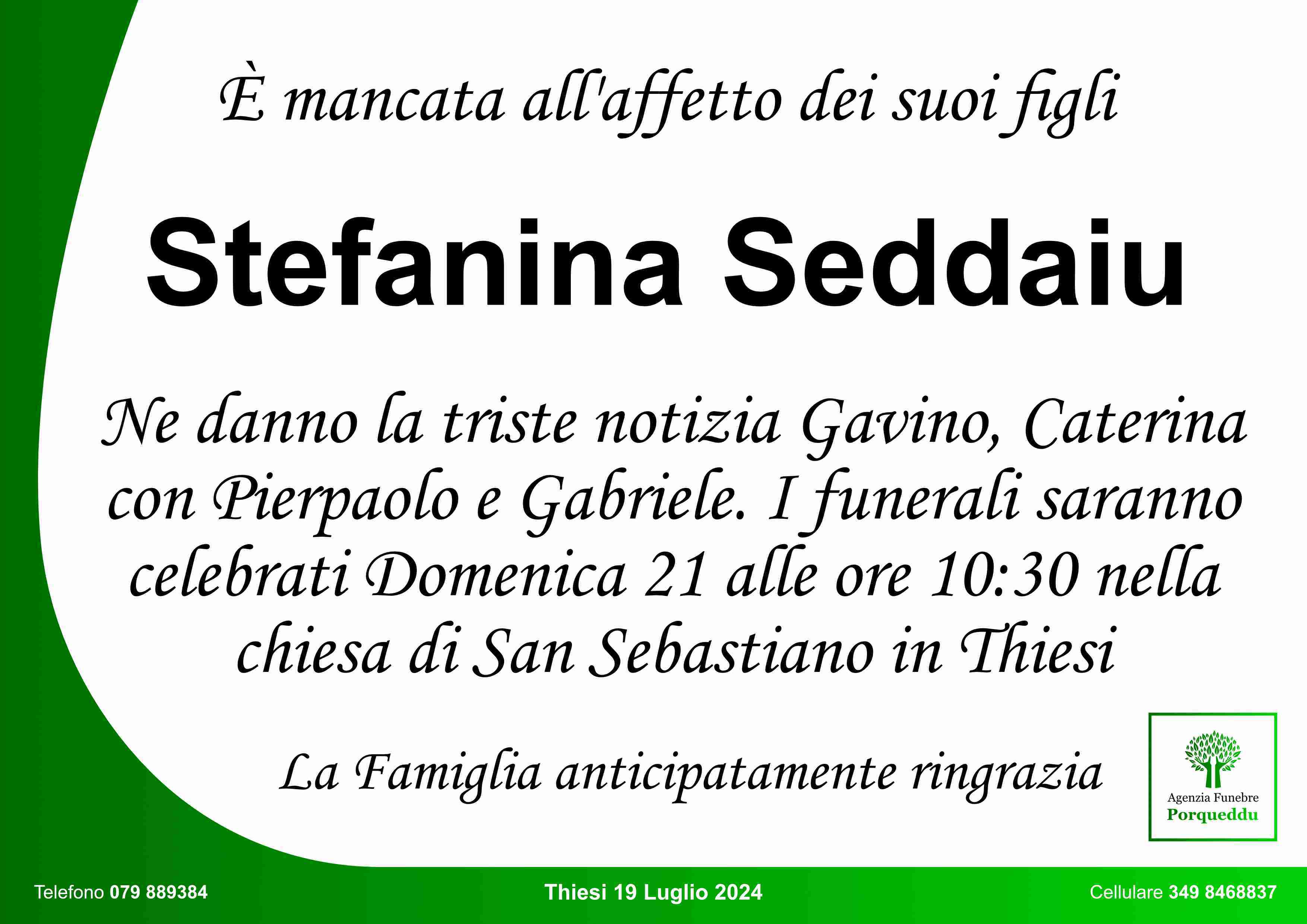 Stefanina Seddaiu