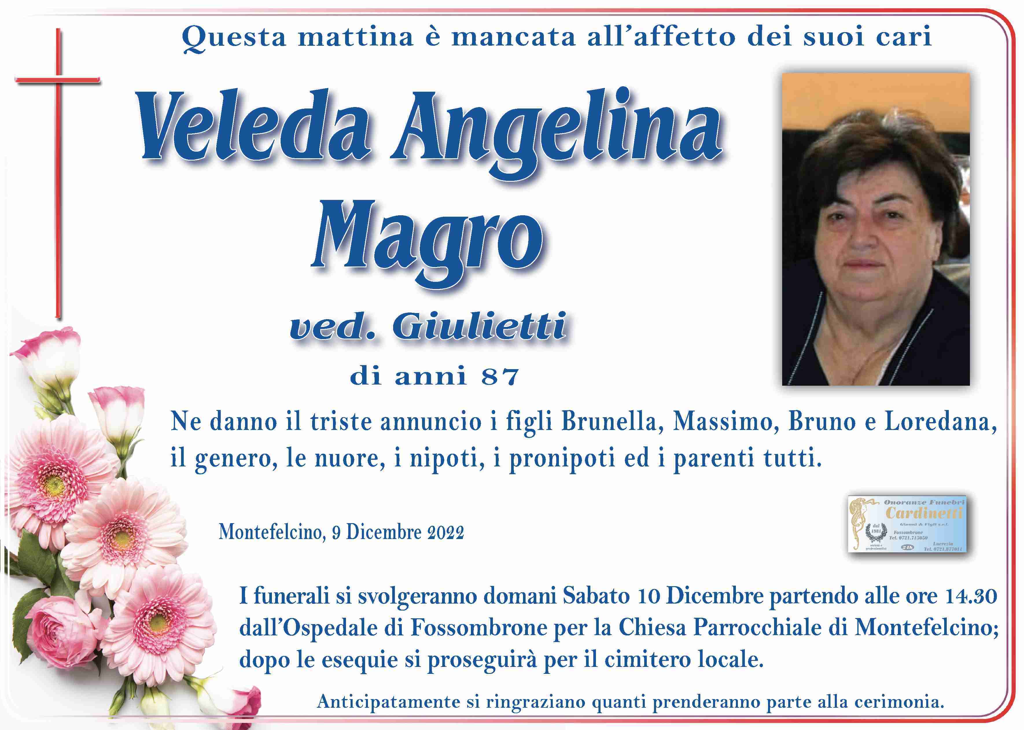Veleda Angelina Magro