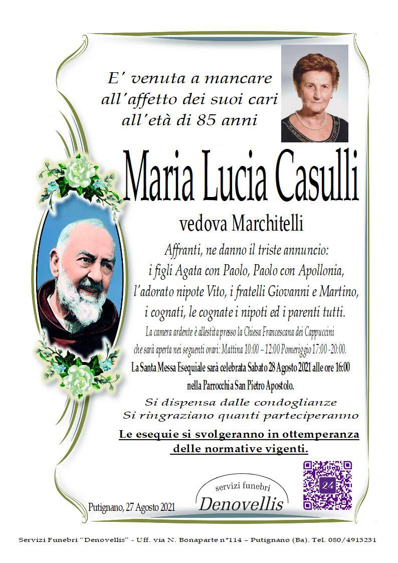 Maria Lucia Casulli