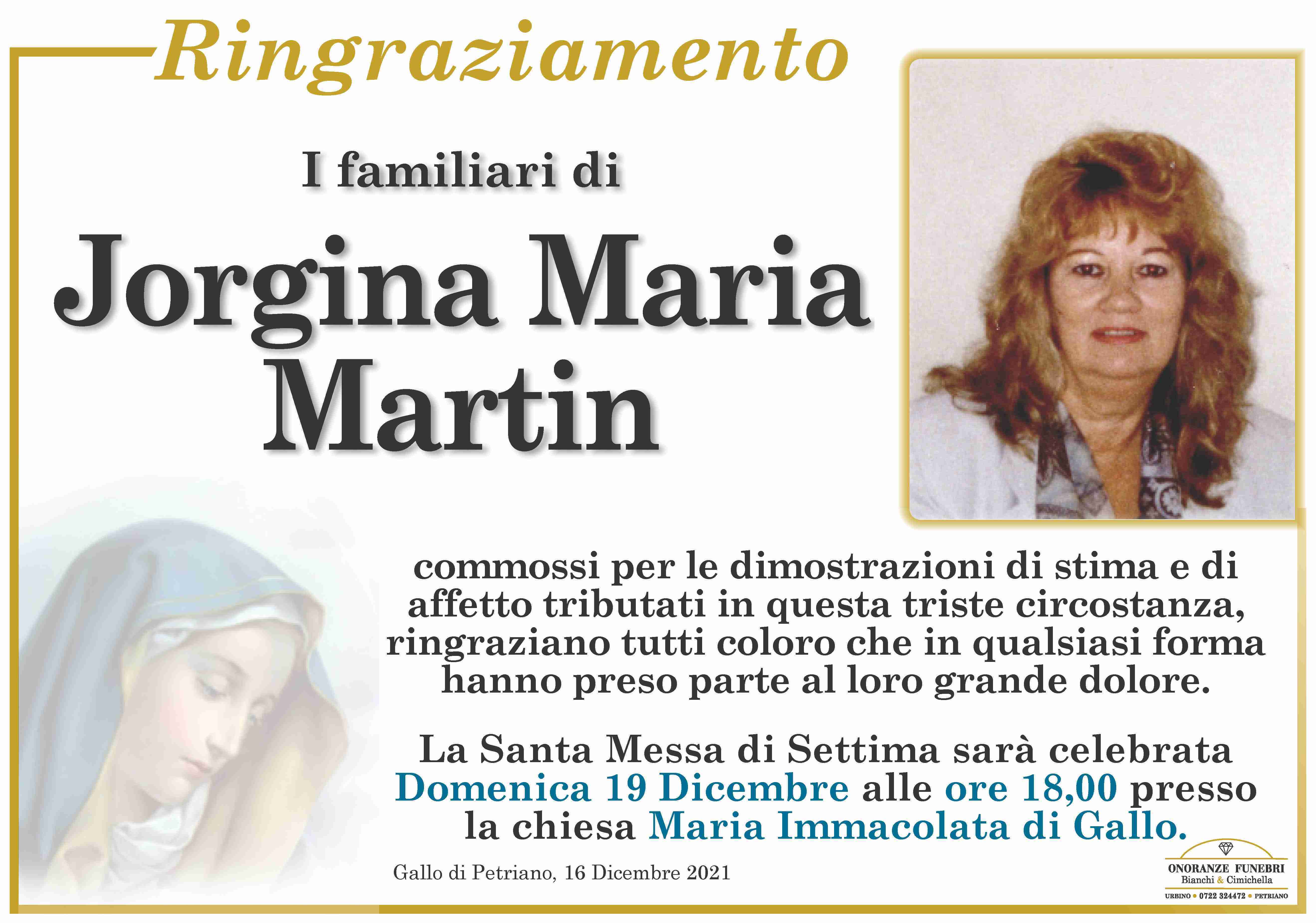 Jorgina Maria Martin