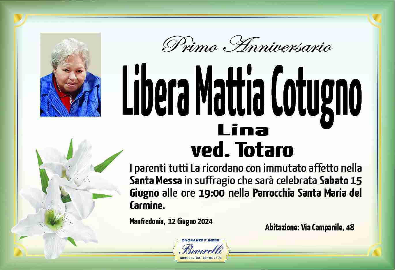 Libera Mattia Cotugno