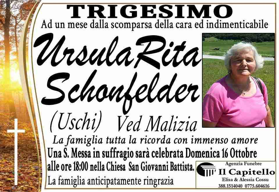 Ursula Rita Schonfelder