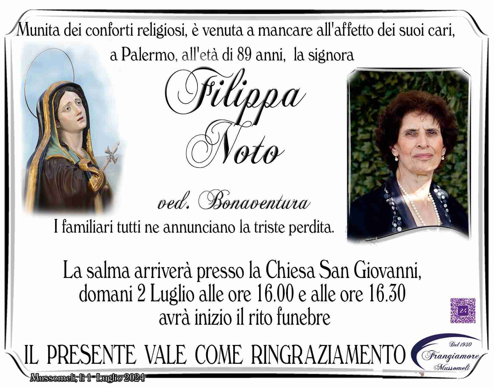 Noto Filippa