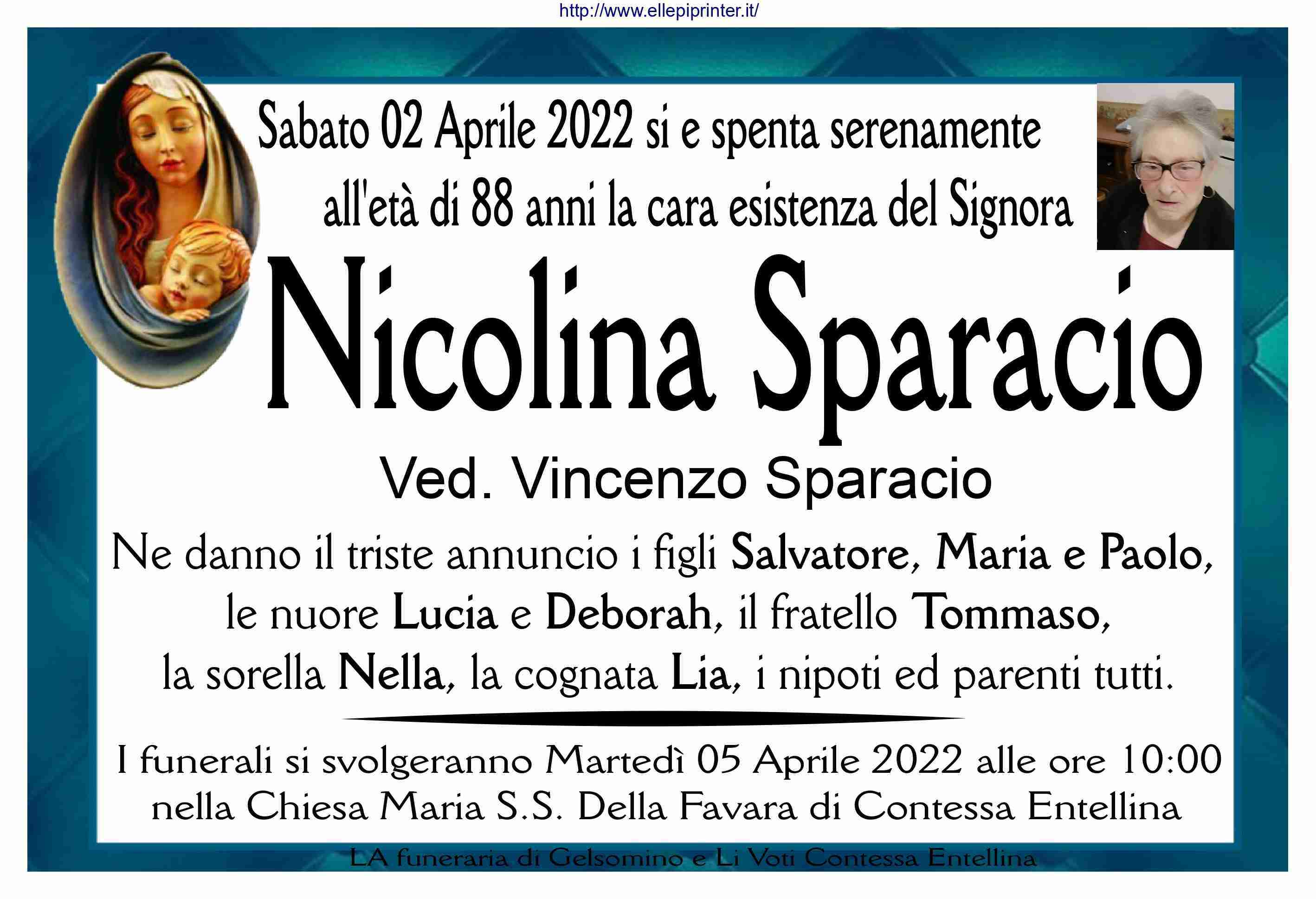 Nicolina Sparacio