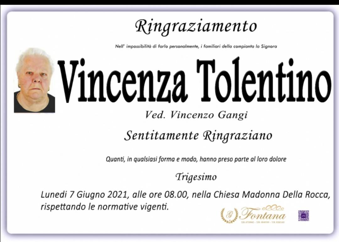 Vincenza Tolentino