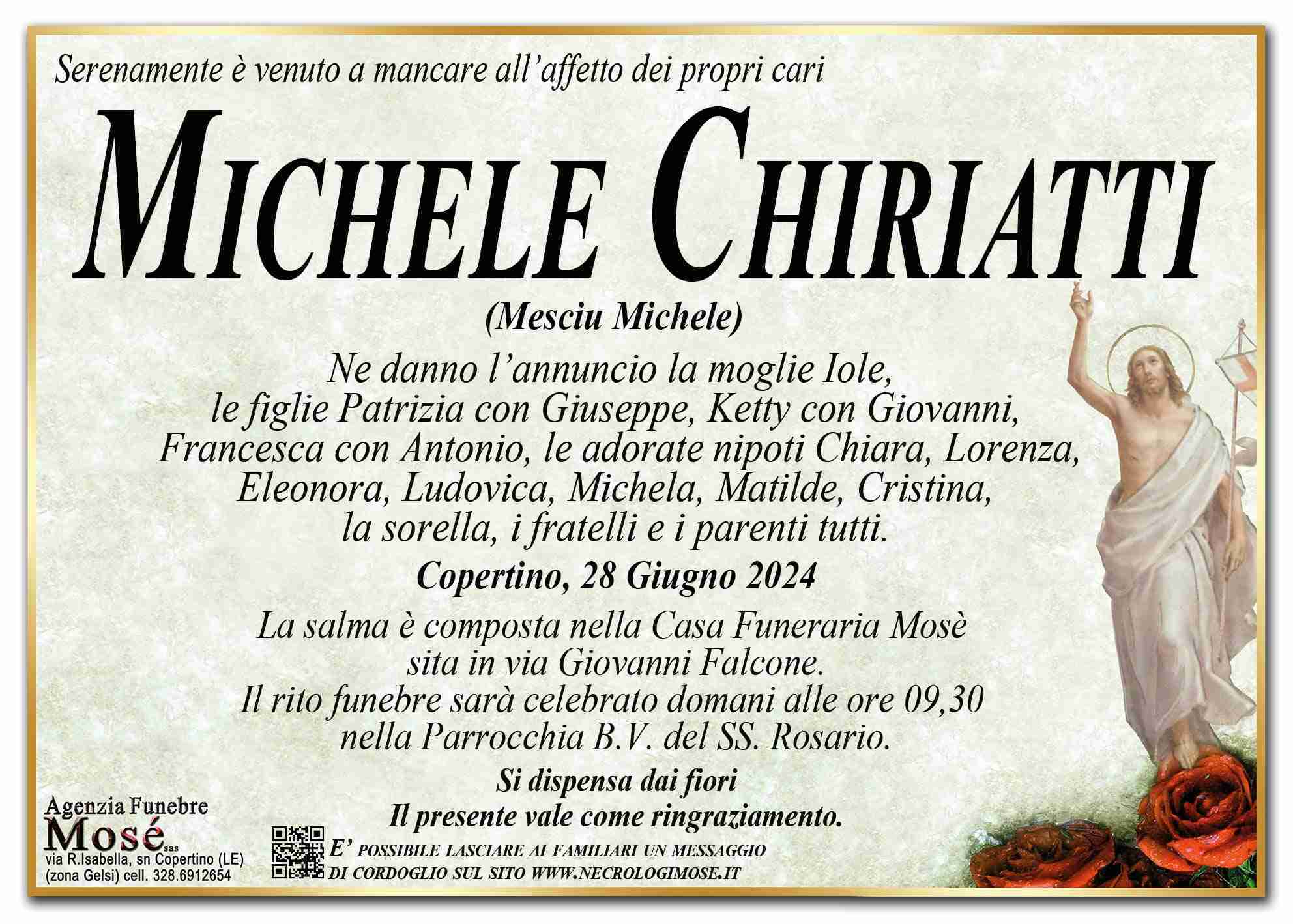 Chiriatti Michele