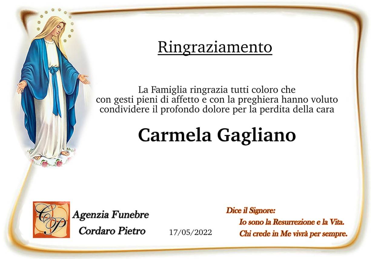 Carmela Gagliano