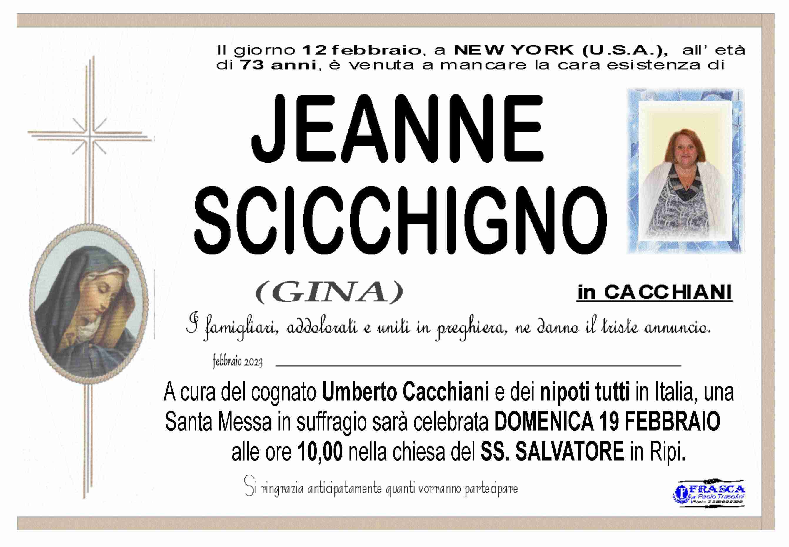 Jeanne Scicchigno