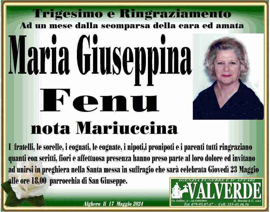 Maria Giuseppina Fenu