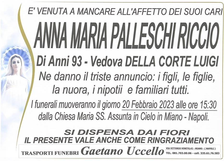 Anna Maria Palleschi Riccio