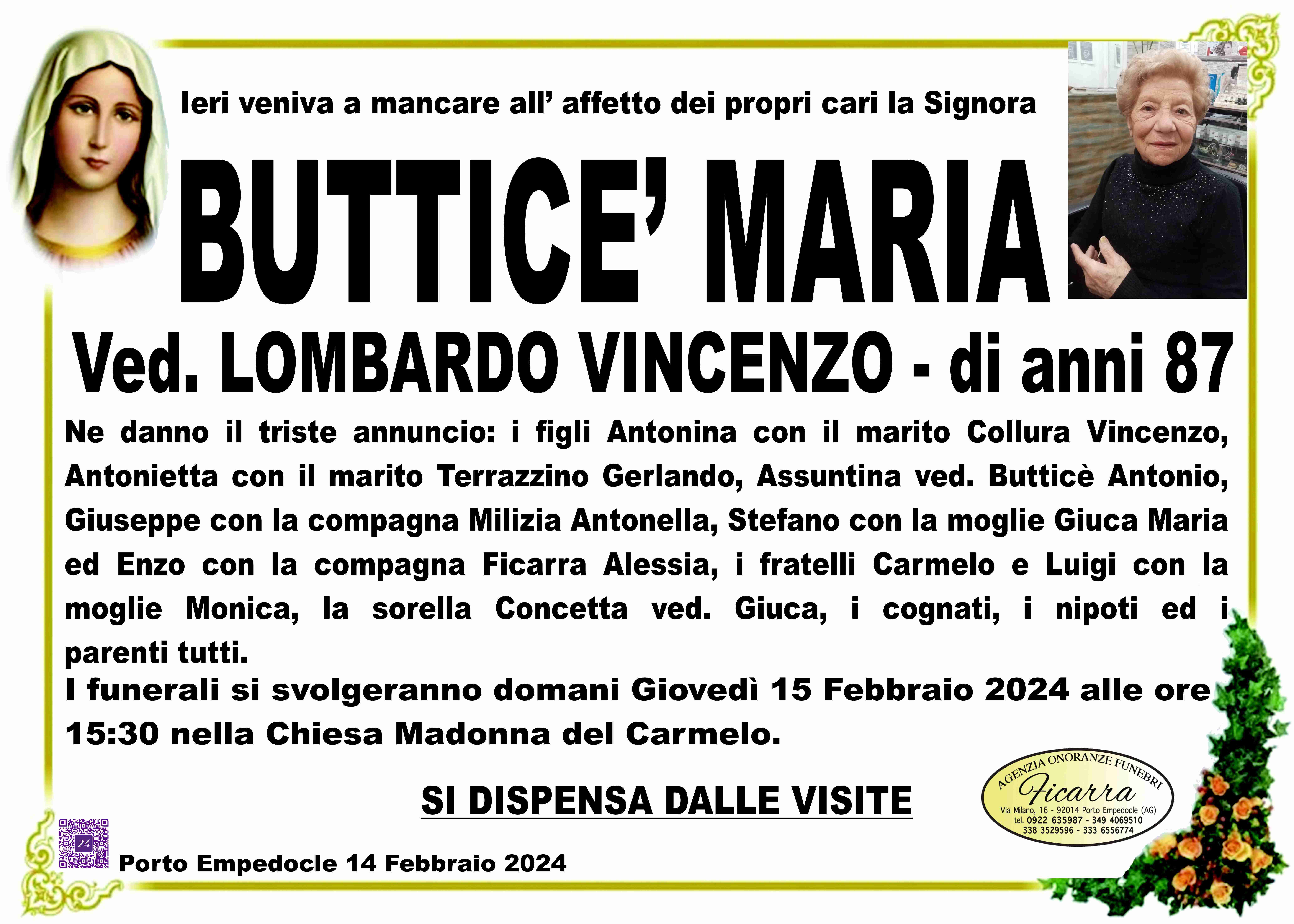 Maria Buttice'