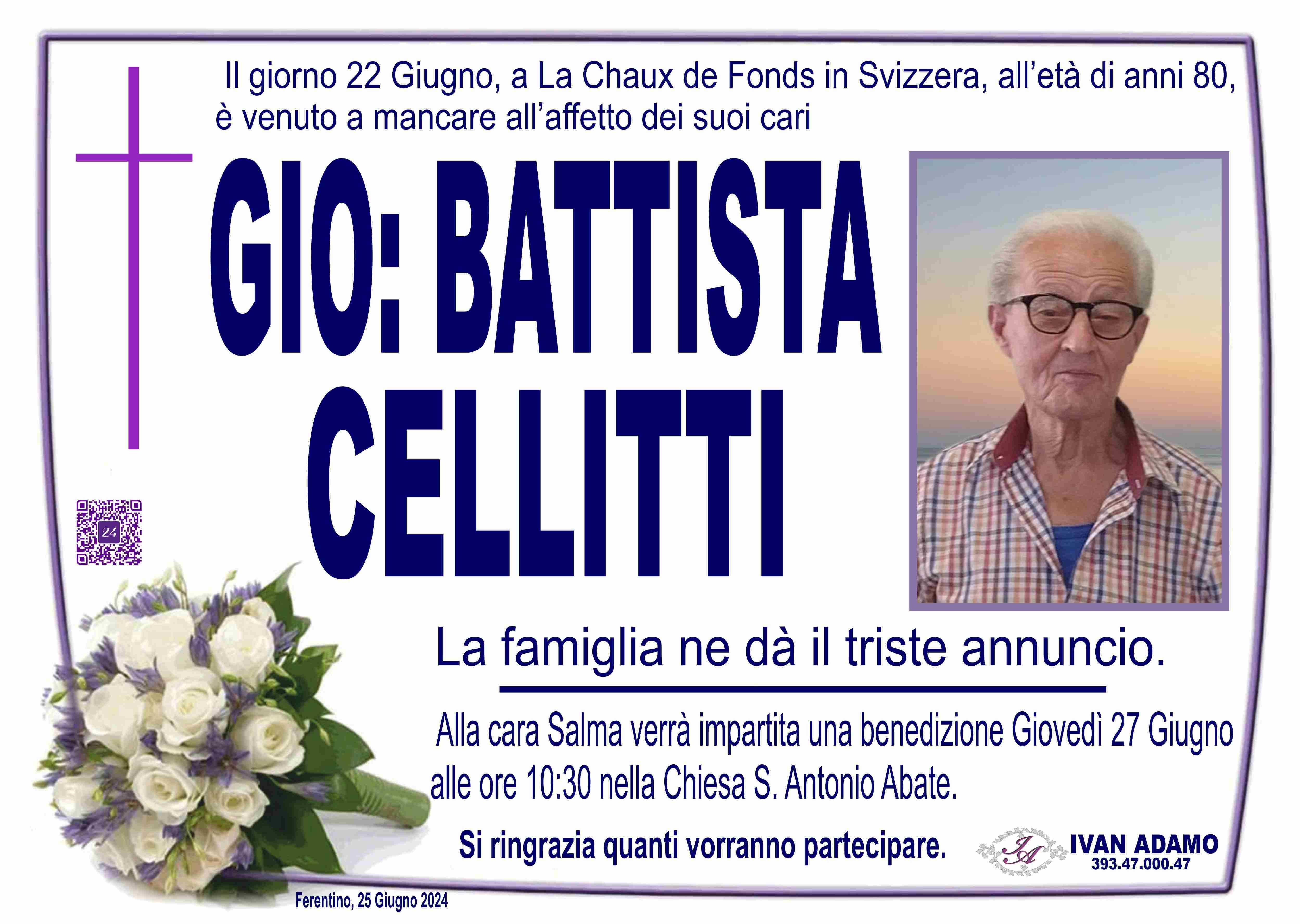 Gio: Battista Cellitti