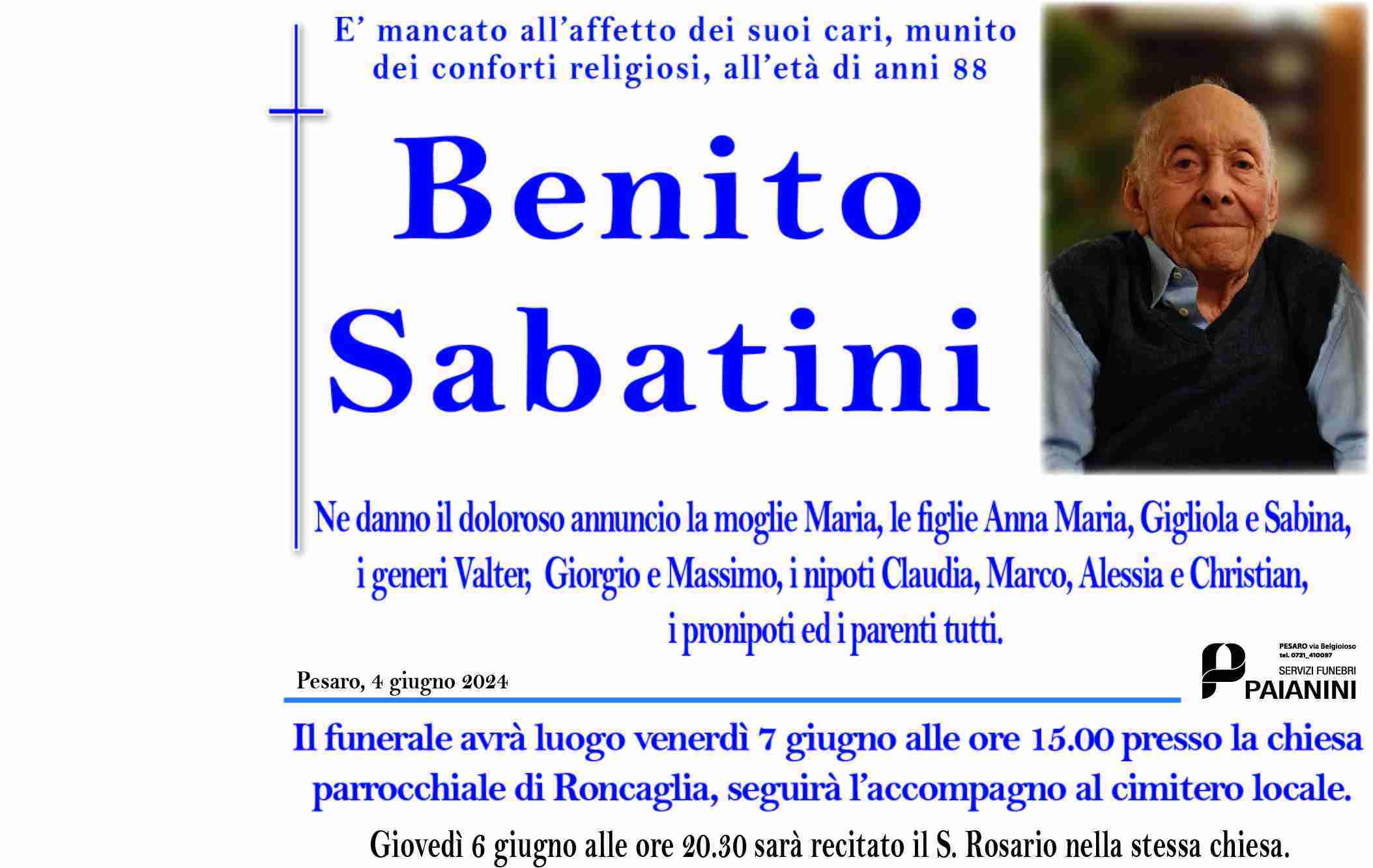 Benito Sabatini