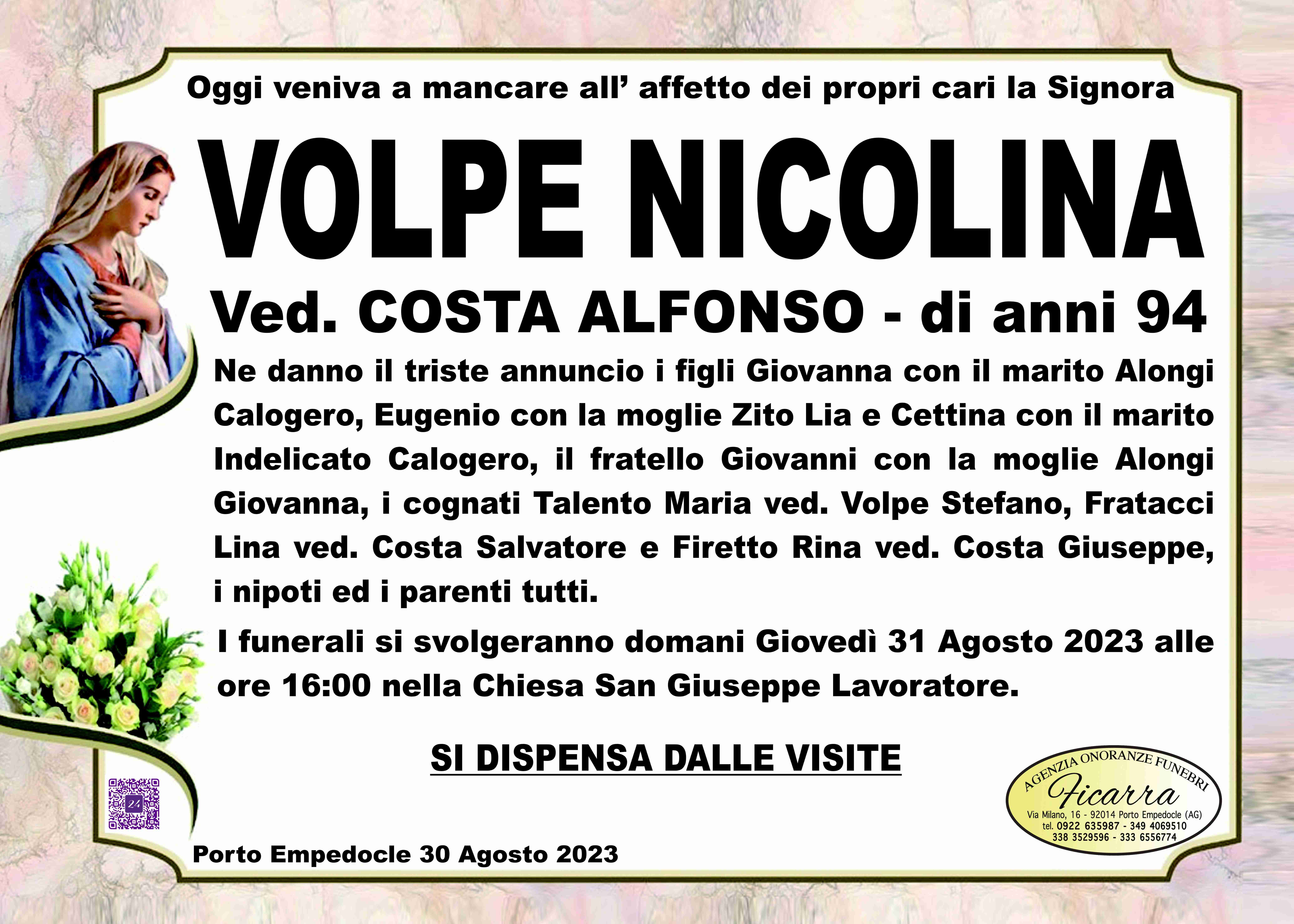 Nicolina Volpe