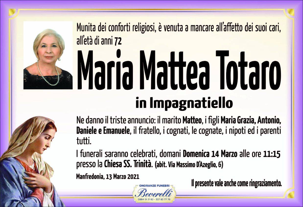 Maria Mattea Totaro