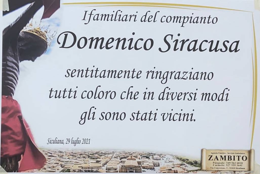 Domenico Siracusa
