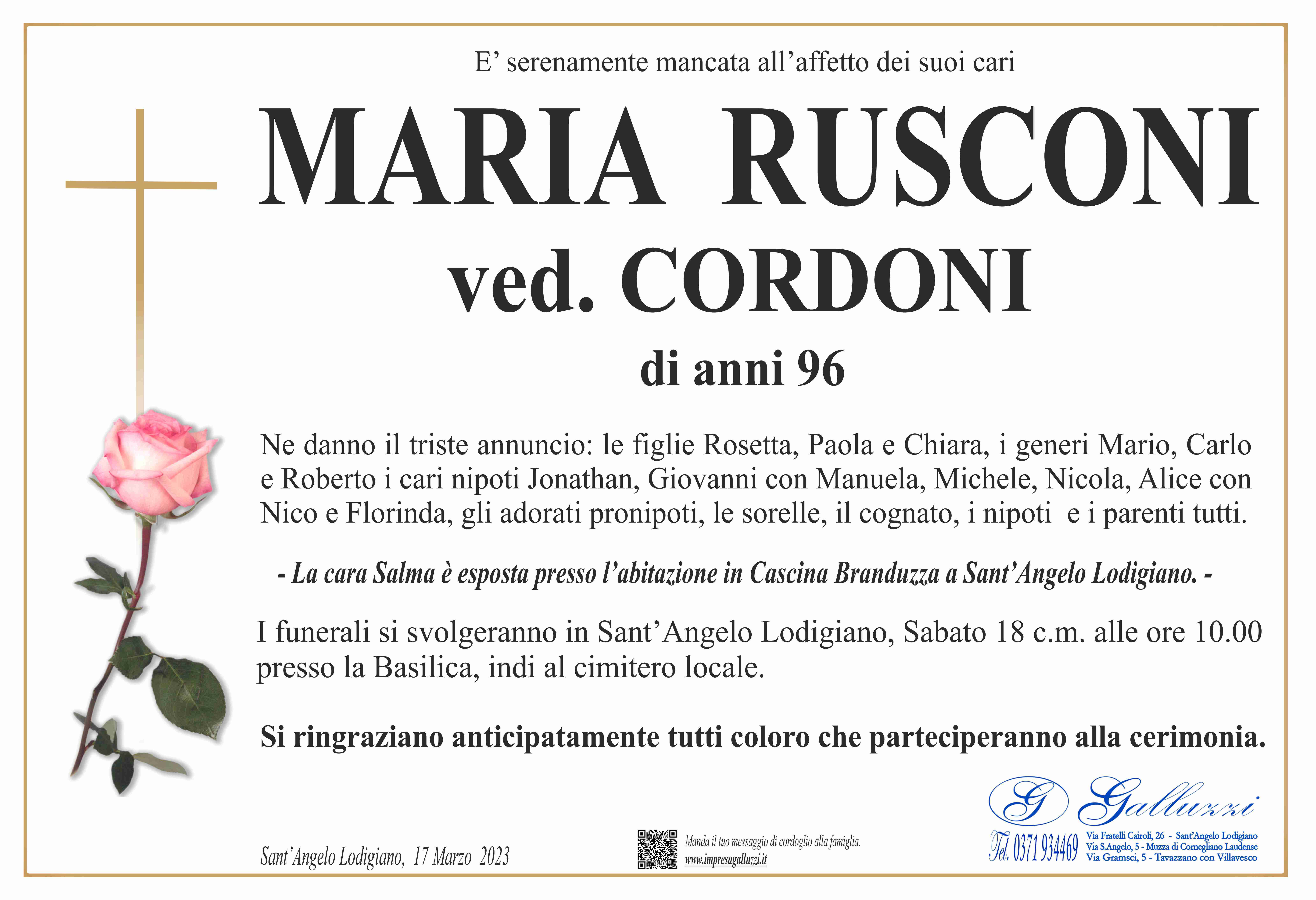 Maria Rusconi