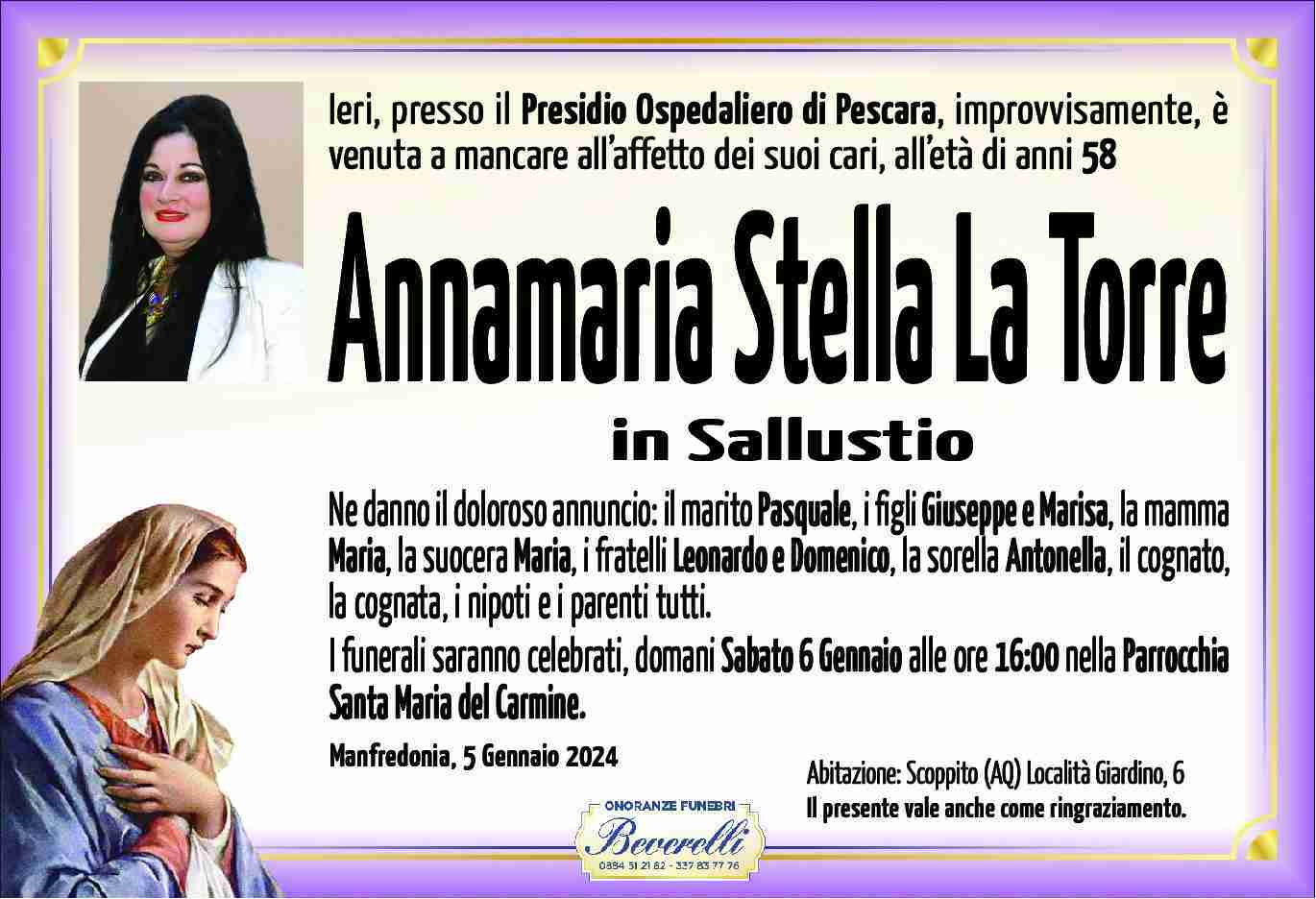 Annamaria Stella La Torre