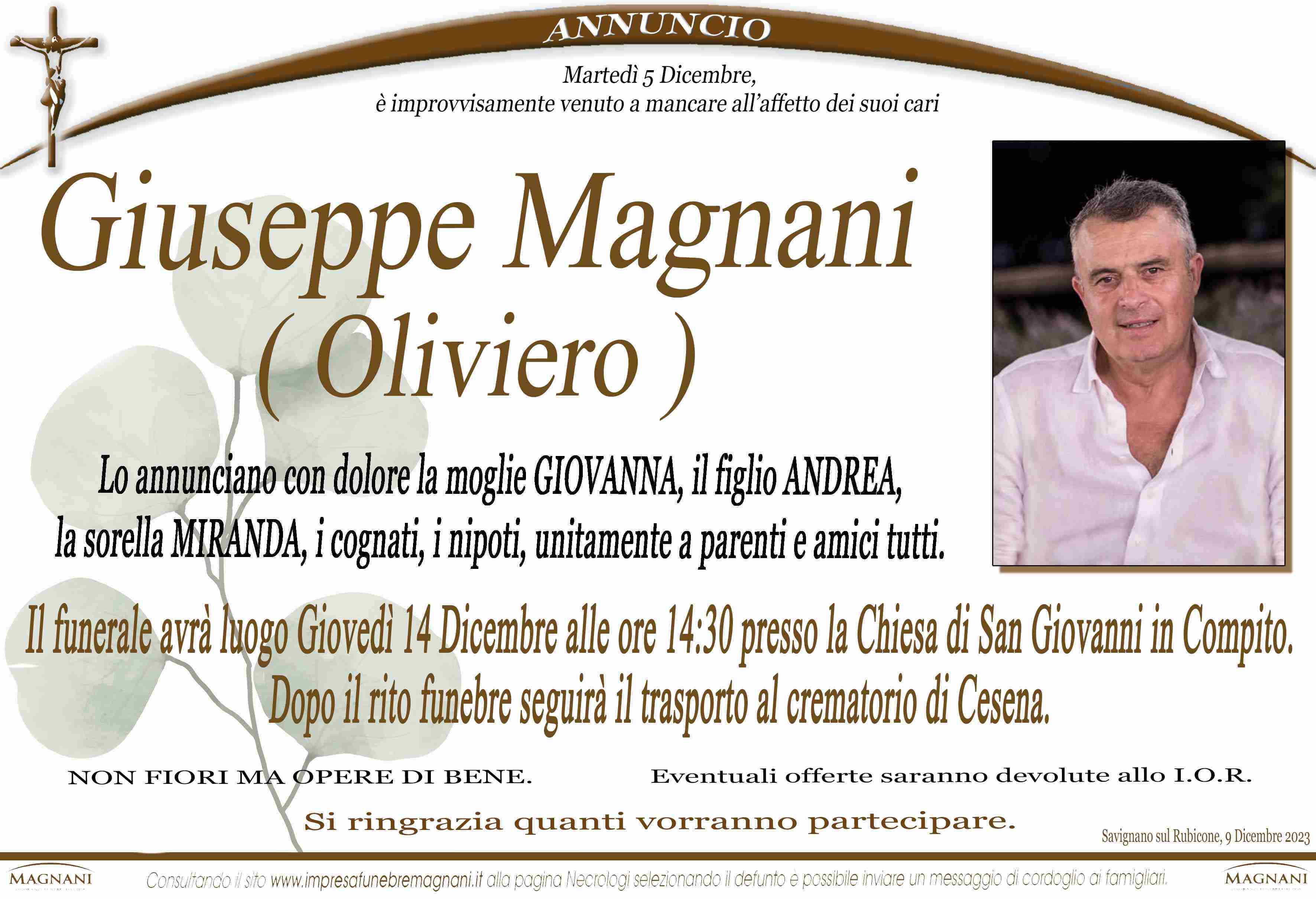 Giuseppe Oliviero Magnani