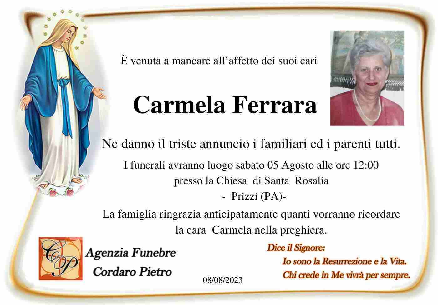 Carmela Ferrara