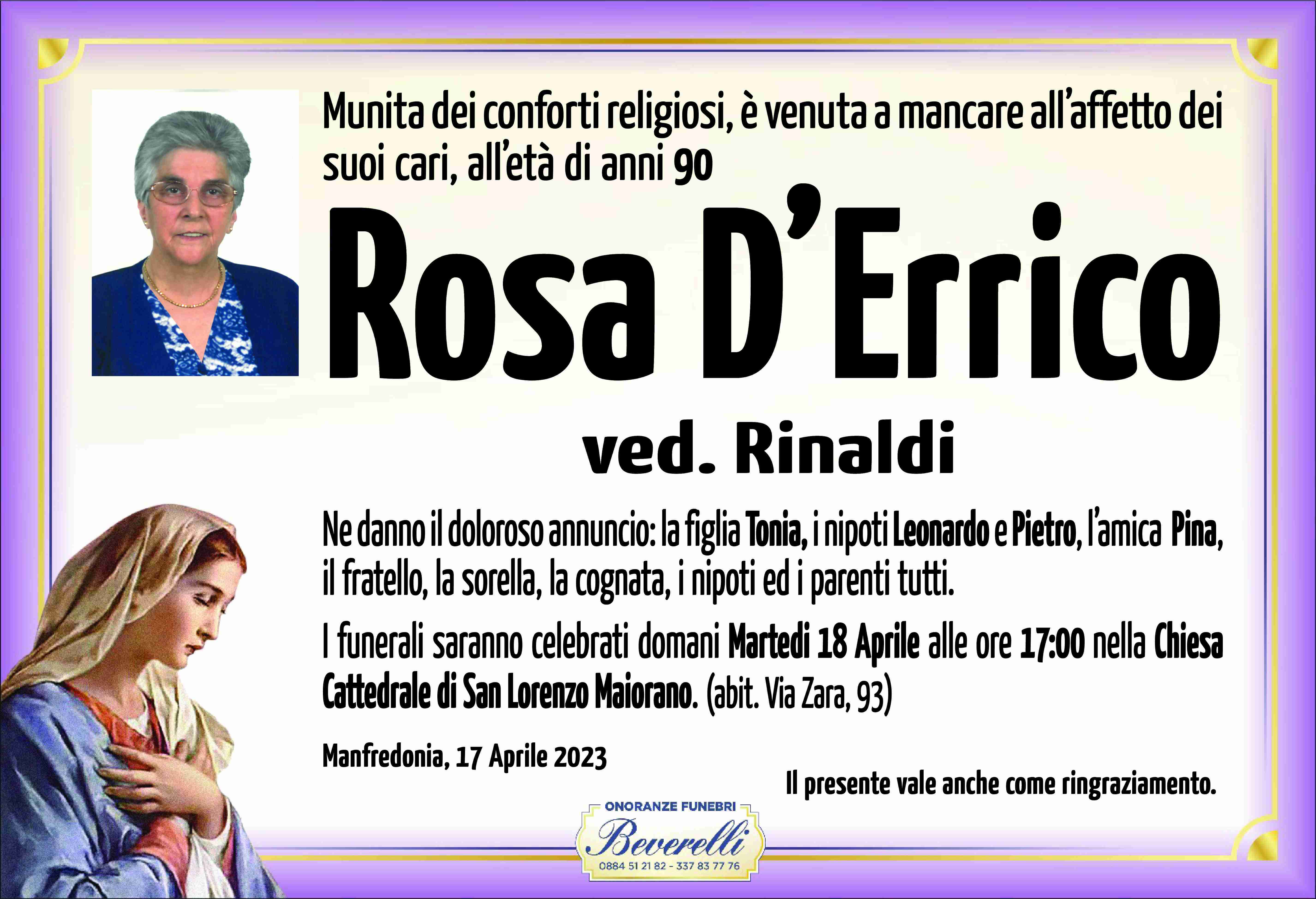 Rosa D'Errico