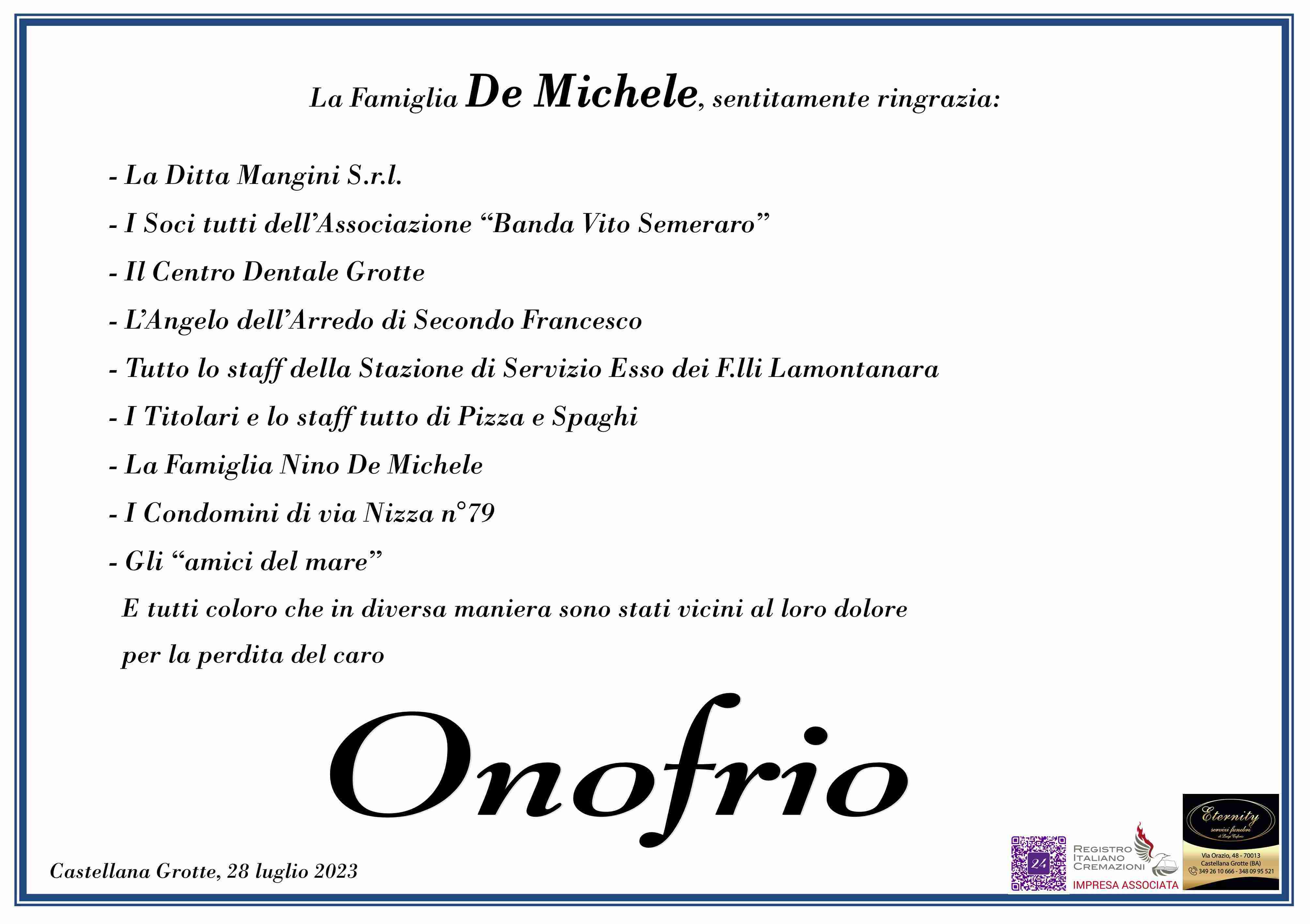 Onofrio De Michele