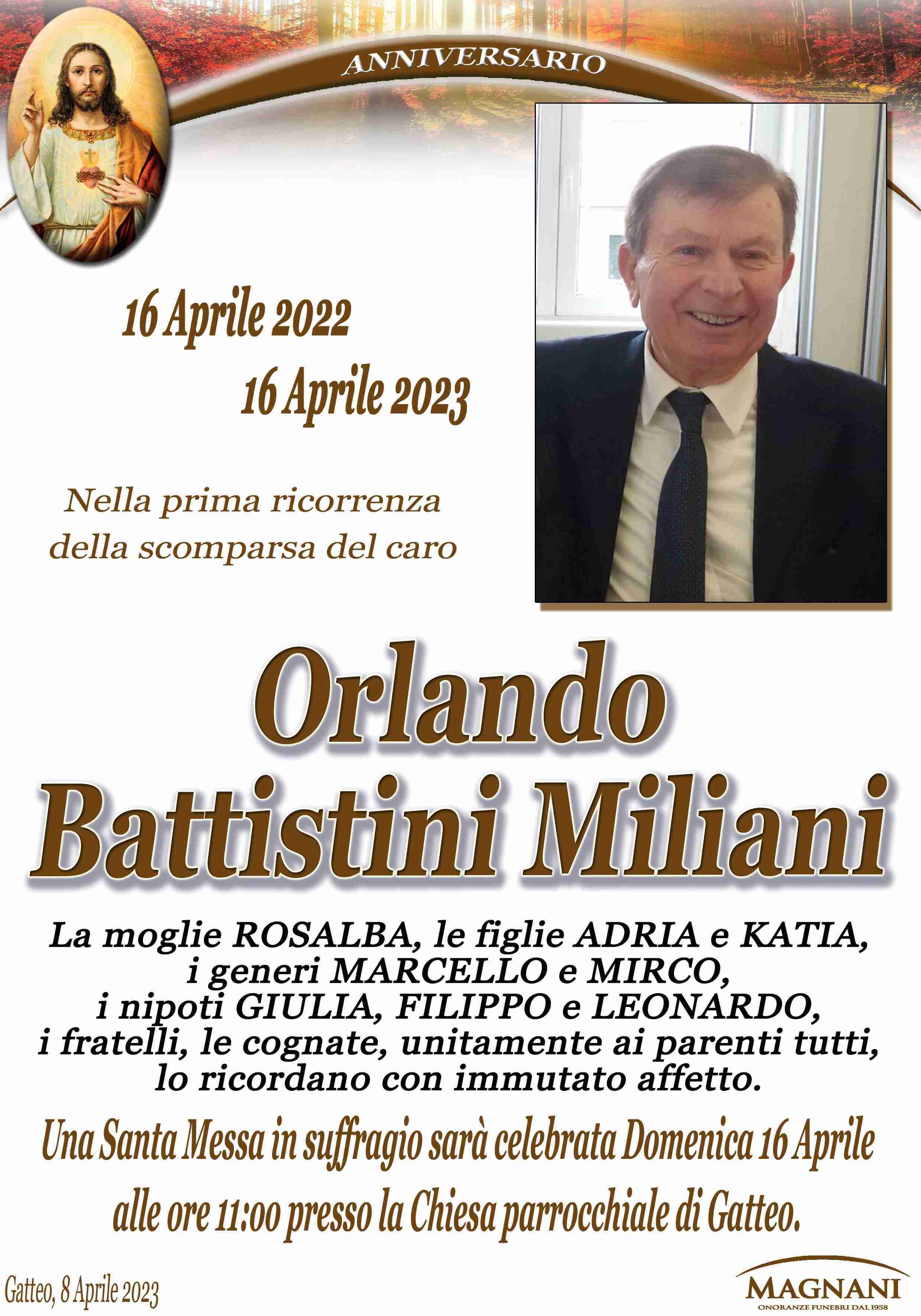 Orlando Battistini Miliani