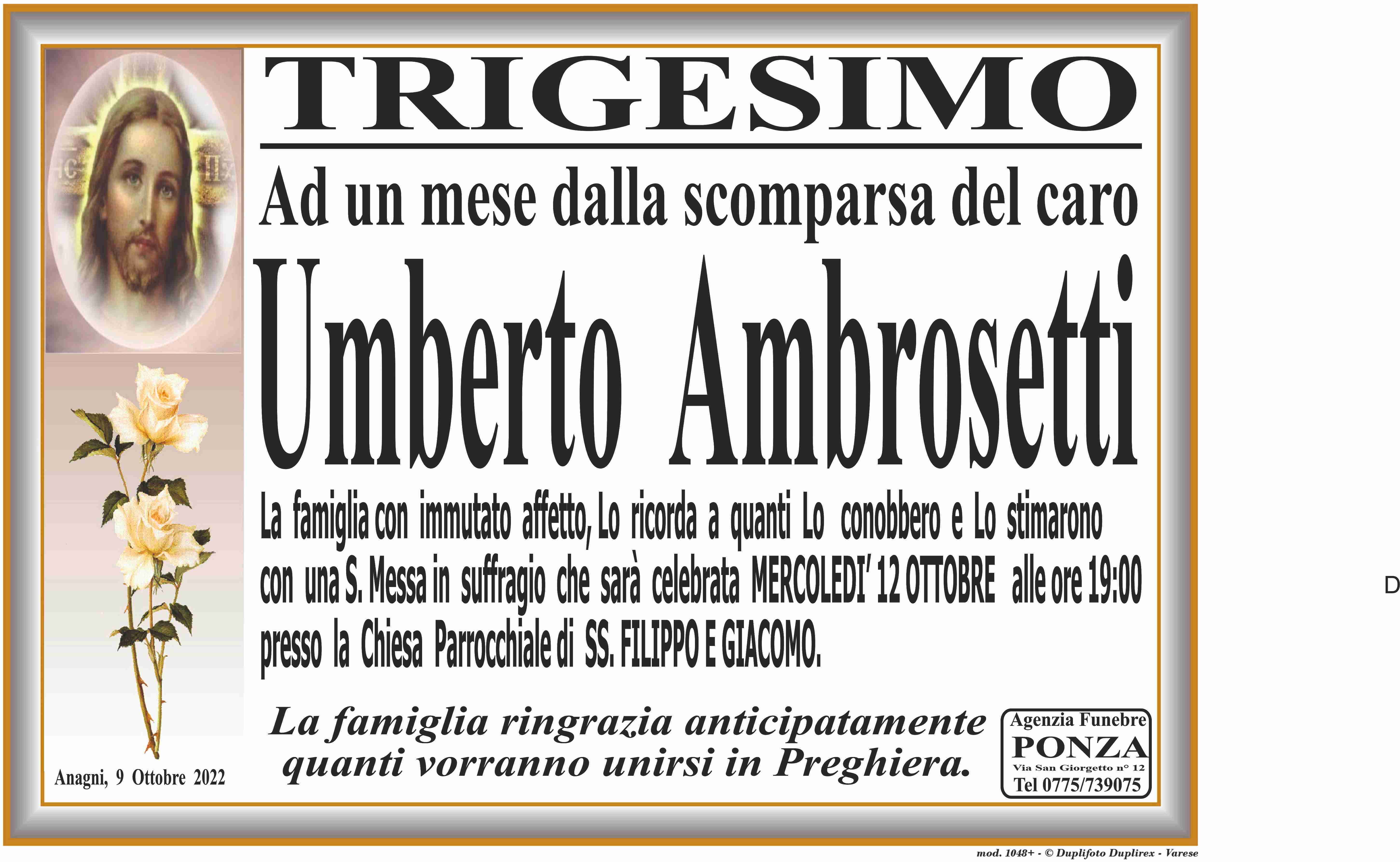 Umberto Ambrosetti