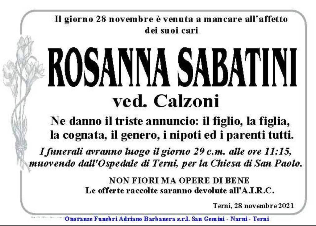 Rosanna Sabatini