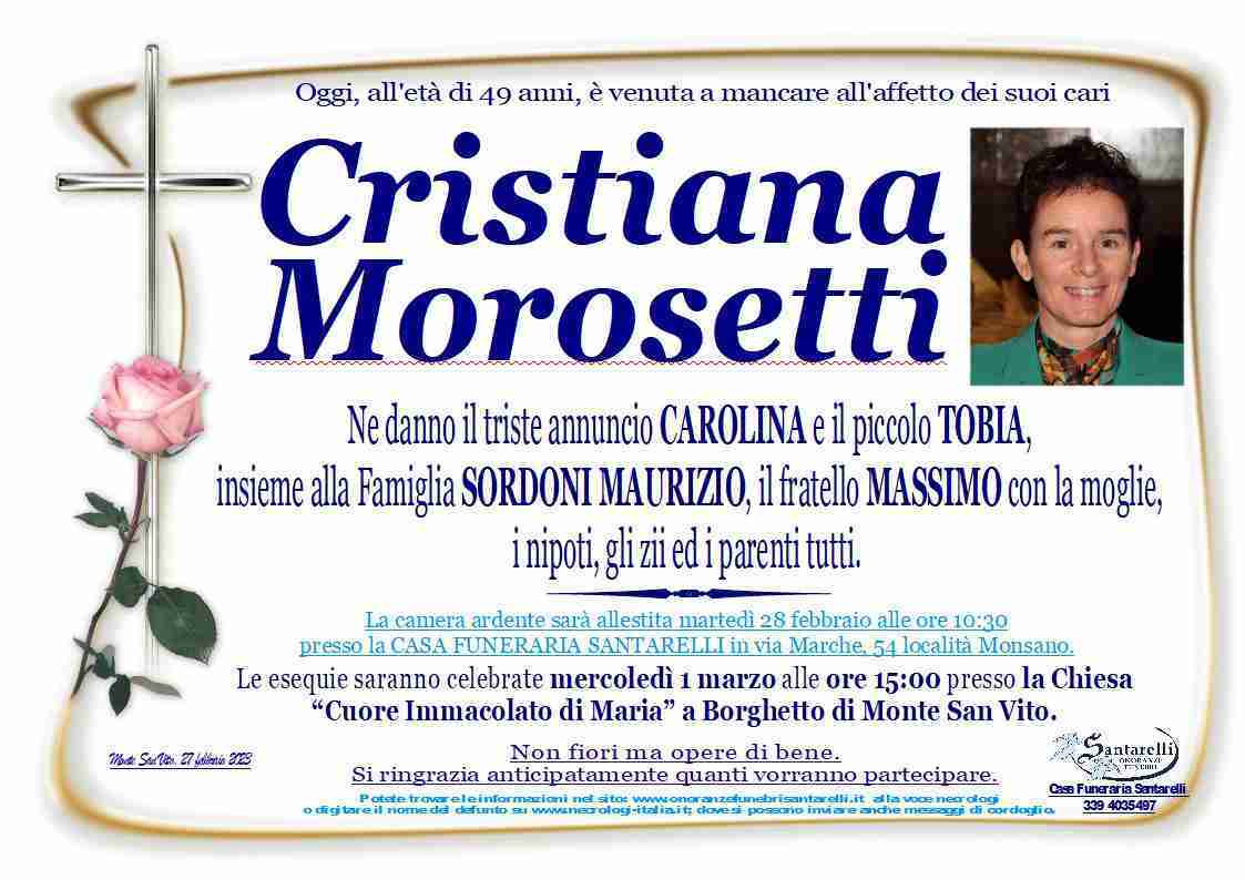 Cristiana Morosetti