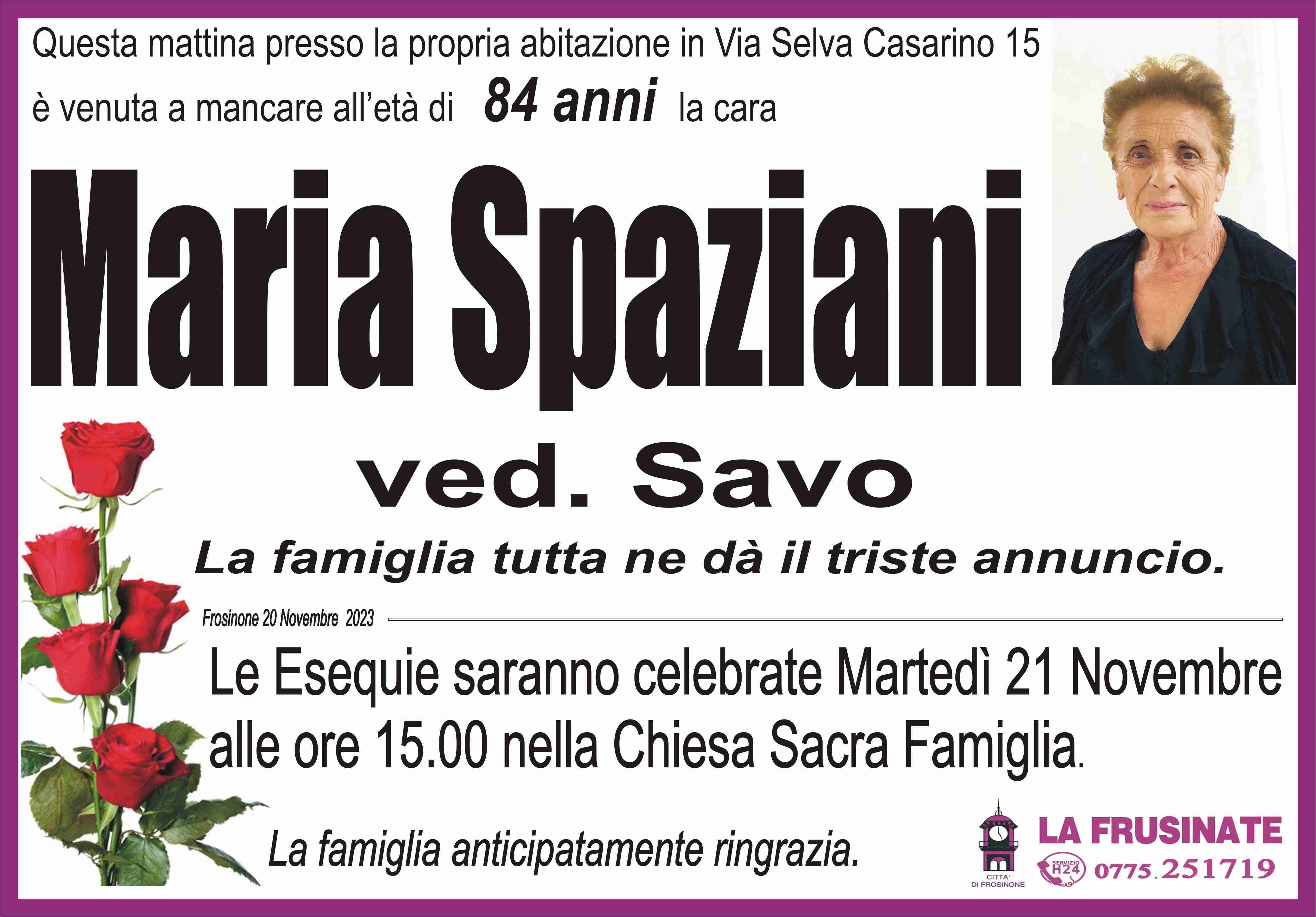 Maria Spaziani