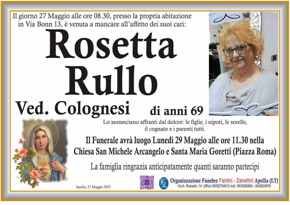 Rosetta Rullo