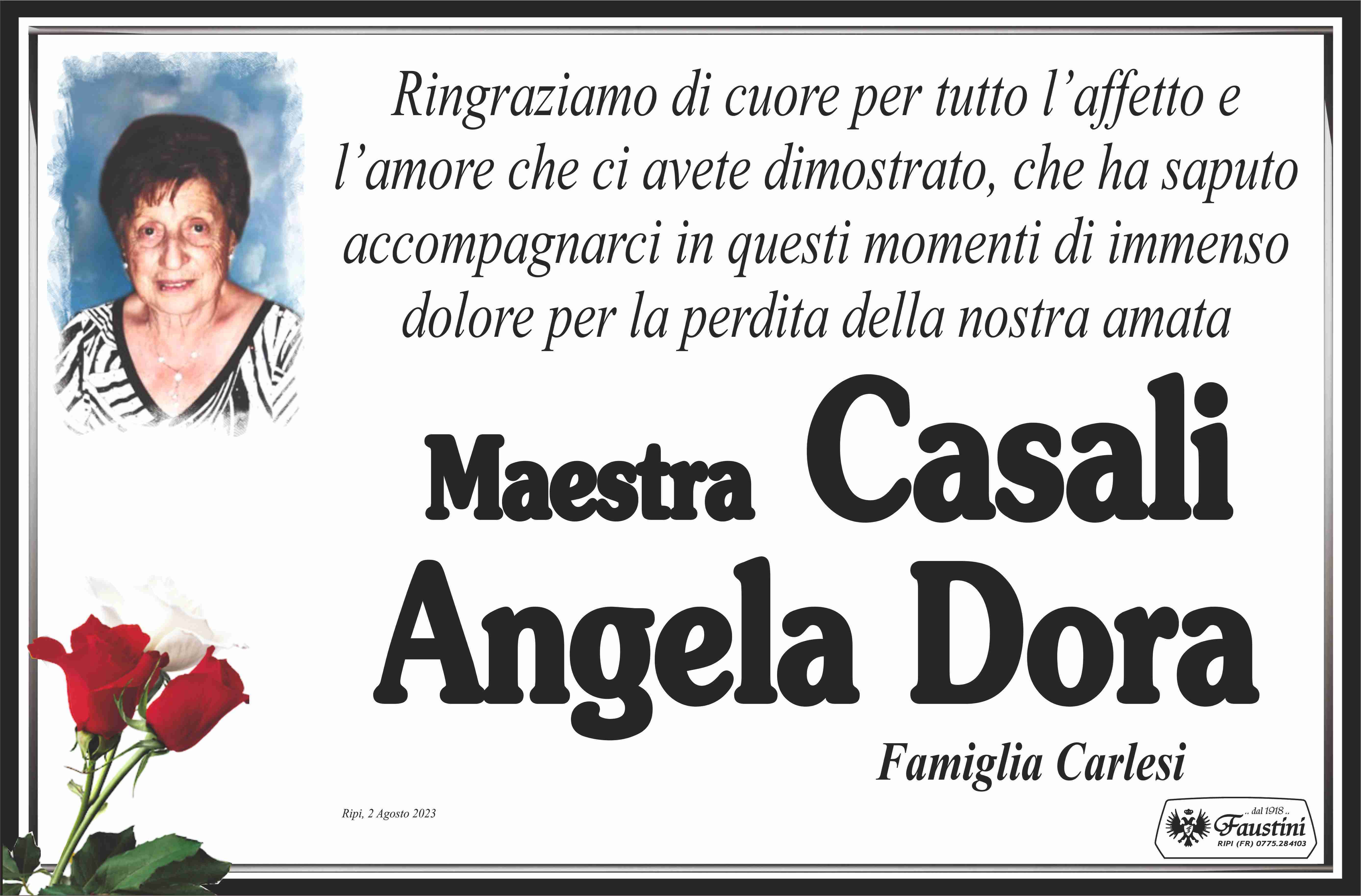 Maestra Angela Dora Casali