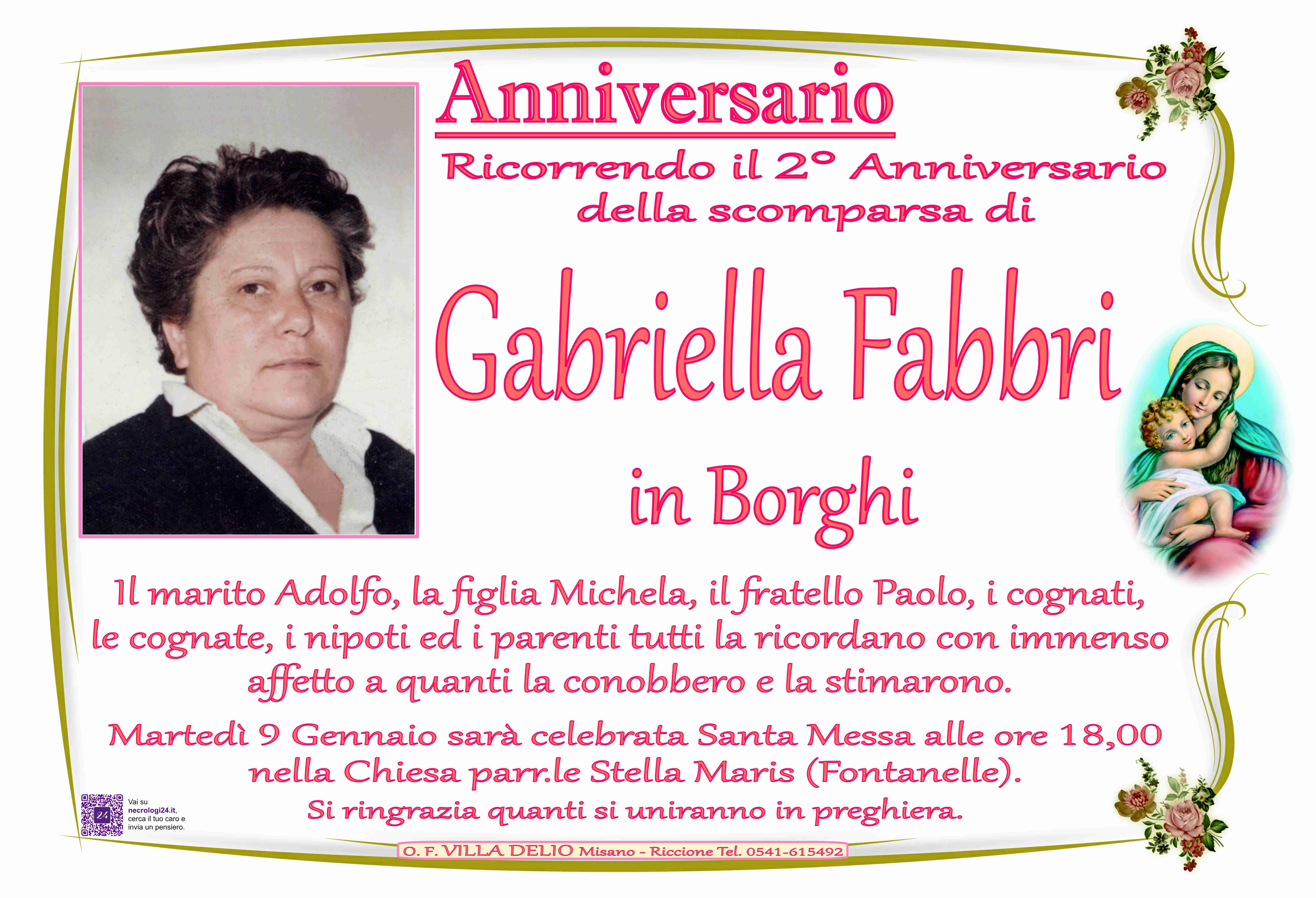 Gabriella Fabbri in Borghi