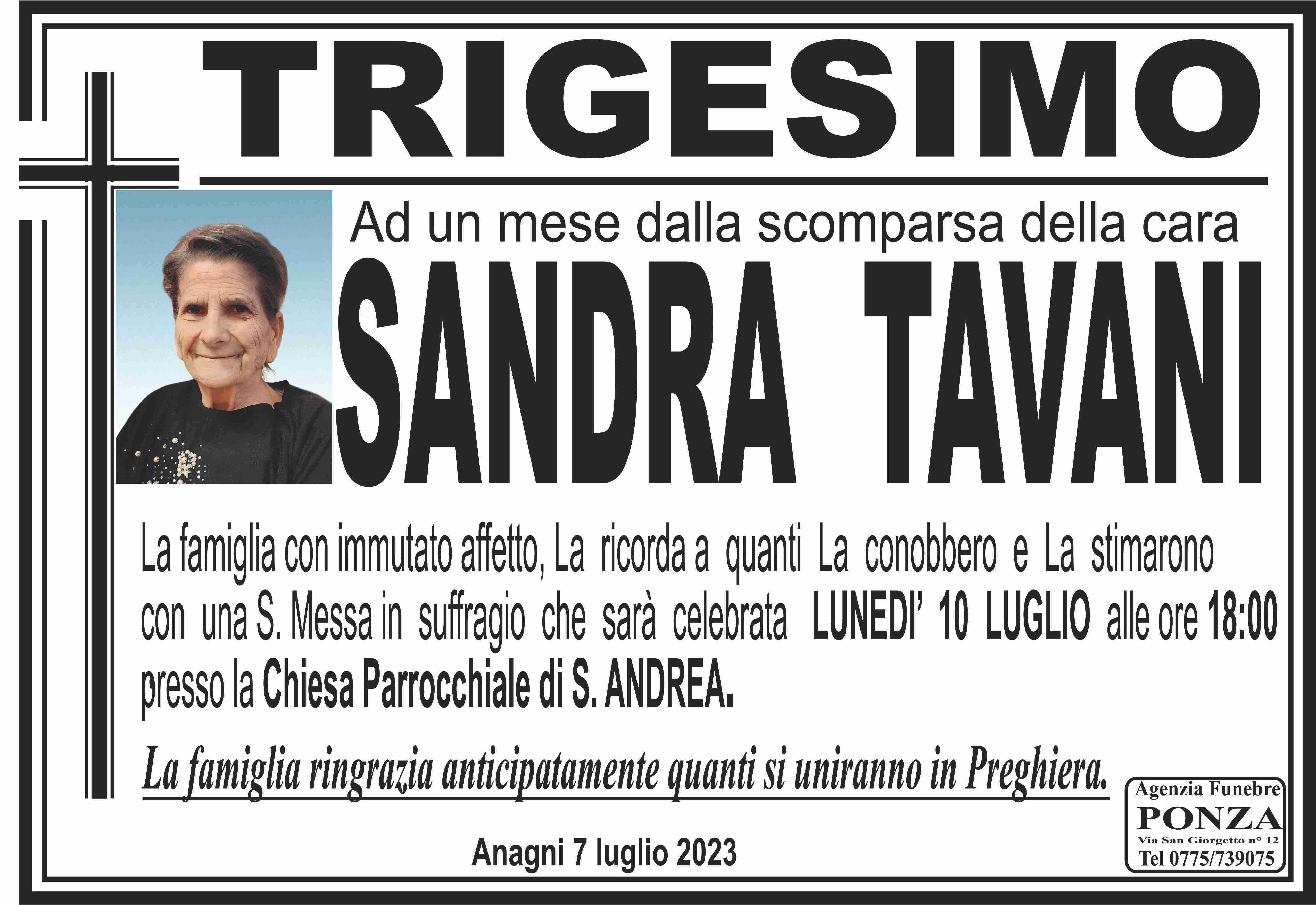 Sandra Tavani
